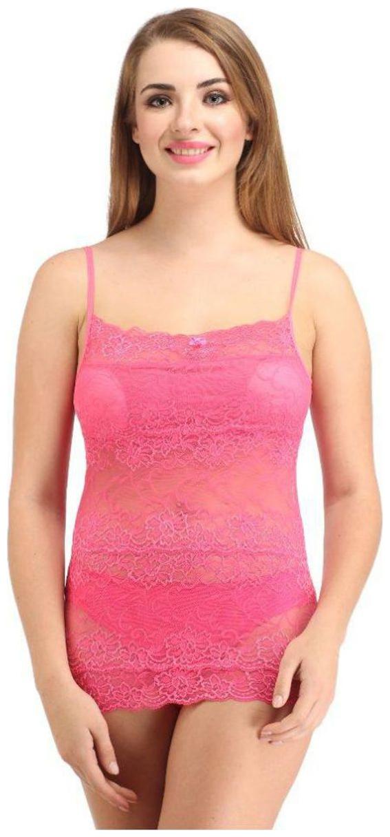

Sizzlacious Premim Full Net Tank Top