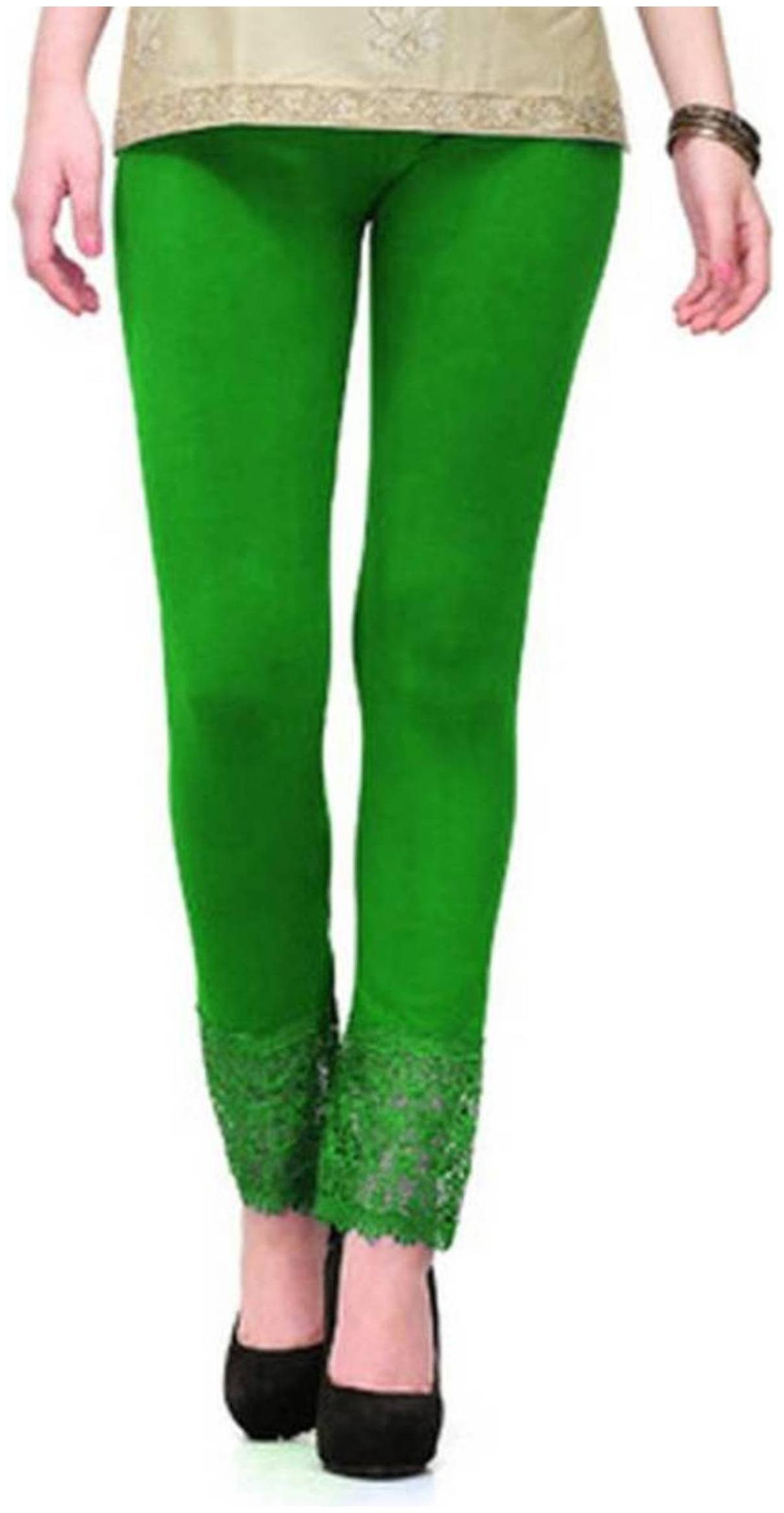 

Sizzlacious Women Ankle Length Lace Leggings