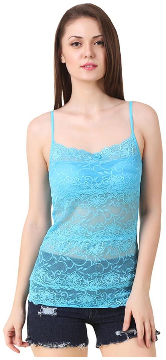 

Sizzlacious Premim Full Net Tank Top