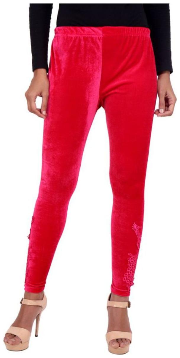 

Sizzlacious Solid Tights - Red