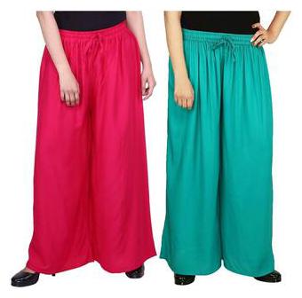 

Sizzlacious Multi Solid Straight Palazzo