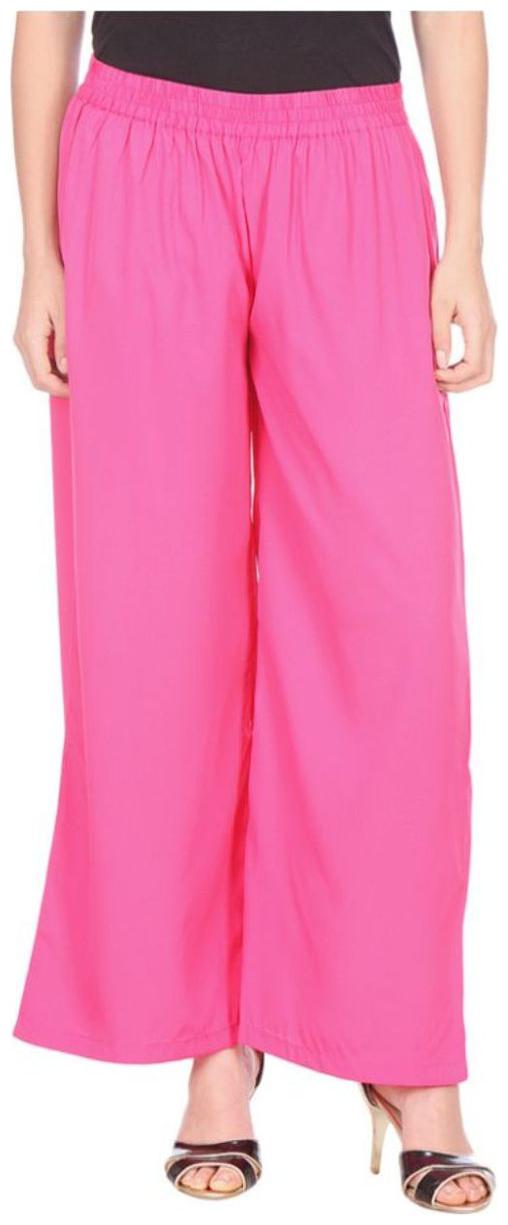 

Sizzlacious Premium Palazzos Pink