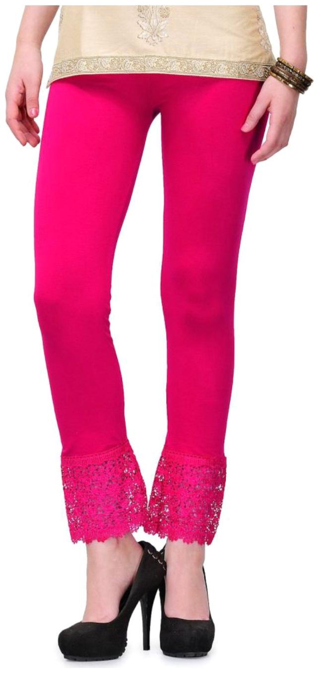 

Sizzlacious Women Ankle Length Lace Leggings