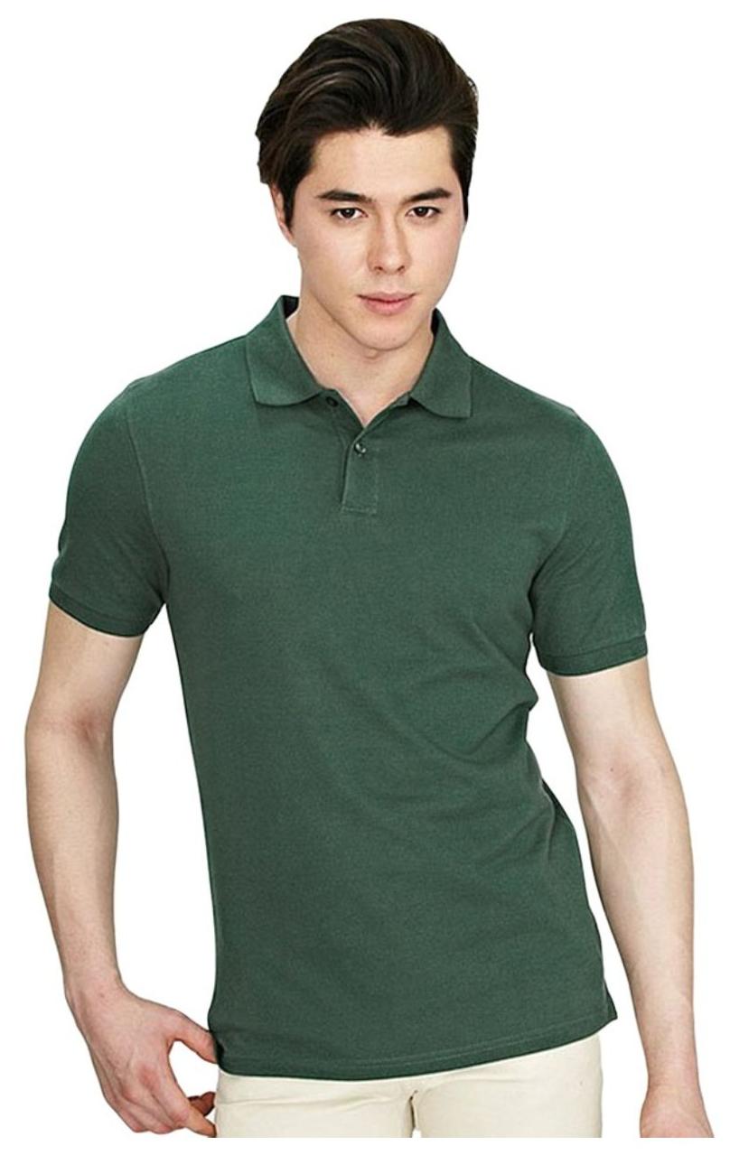 

Sizzlacious Men Green Slim fit Cotton Polo collar T-Shirt - Pack Of 1