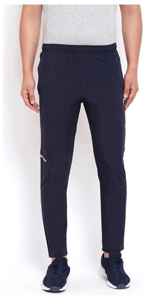 

SJ Men Navy blue Solid Regular fit Track pants