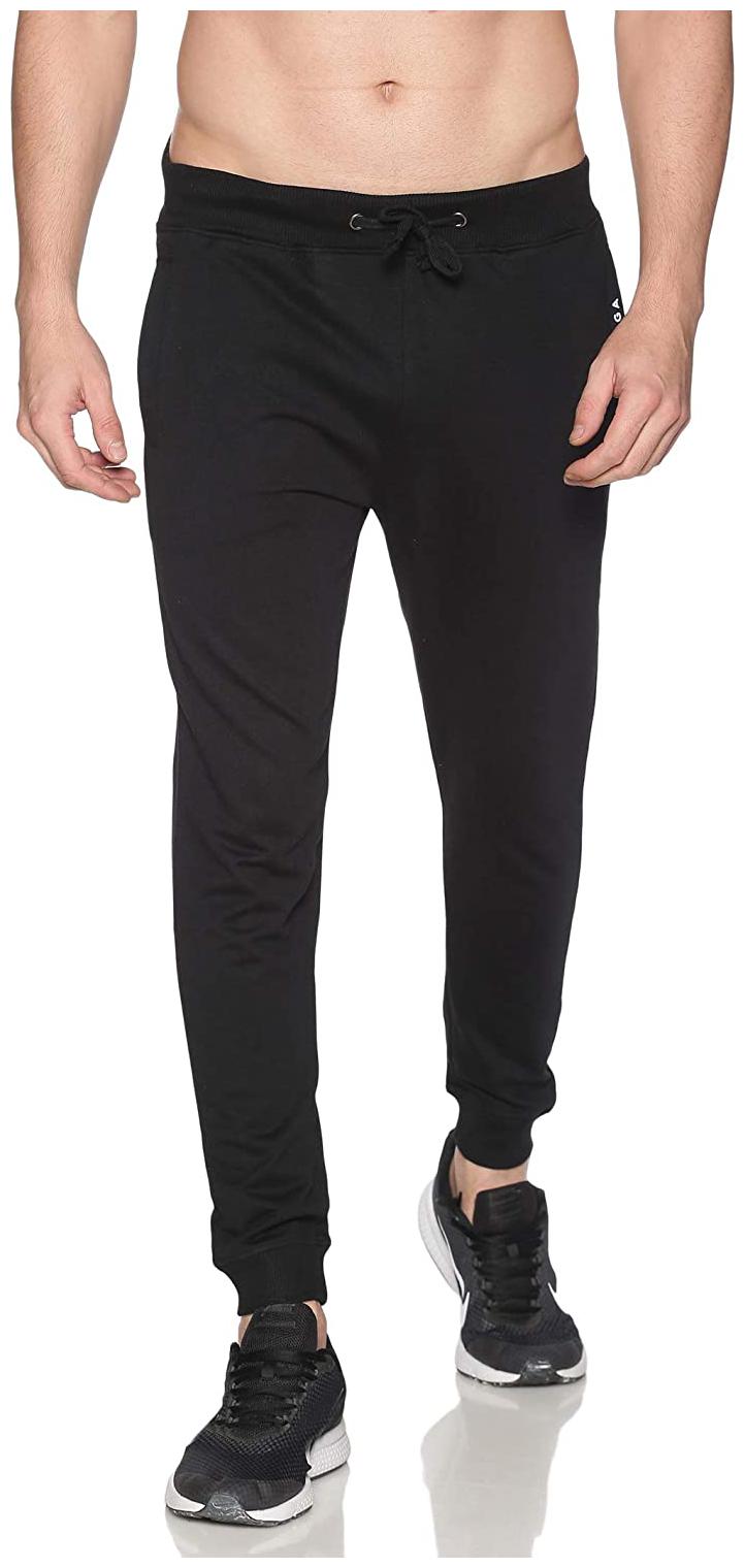 

SJ Men Black Solid Regular fit Joggers