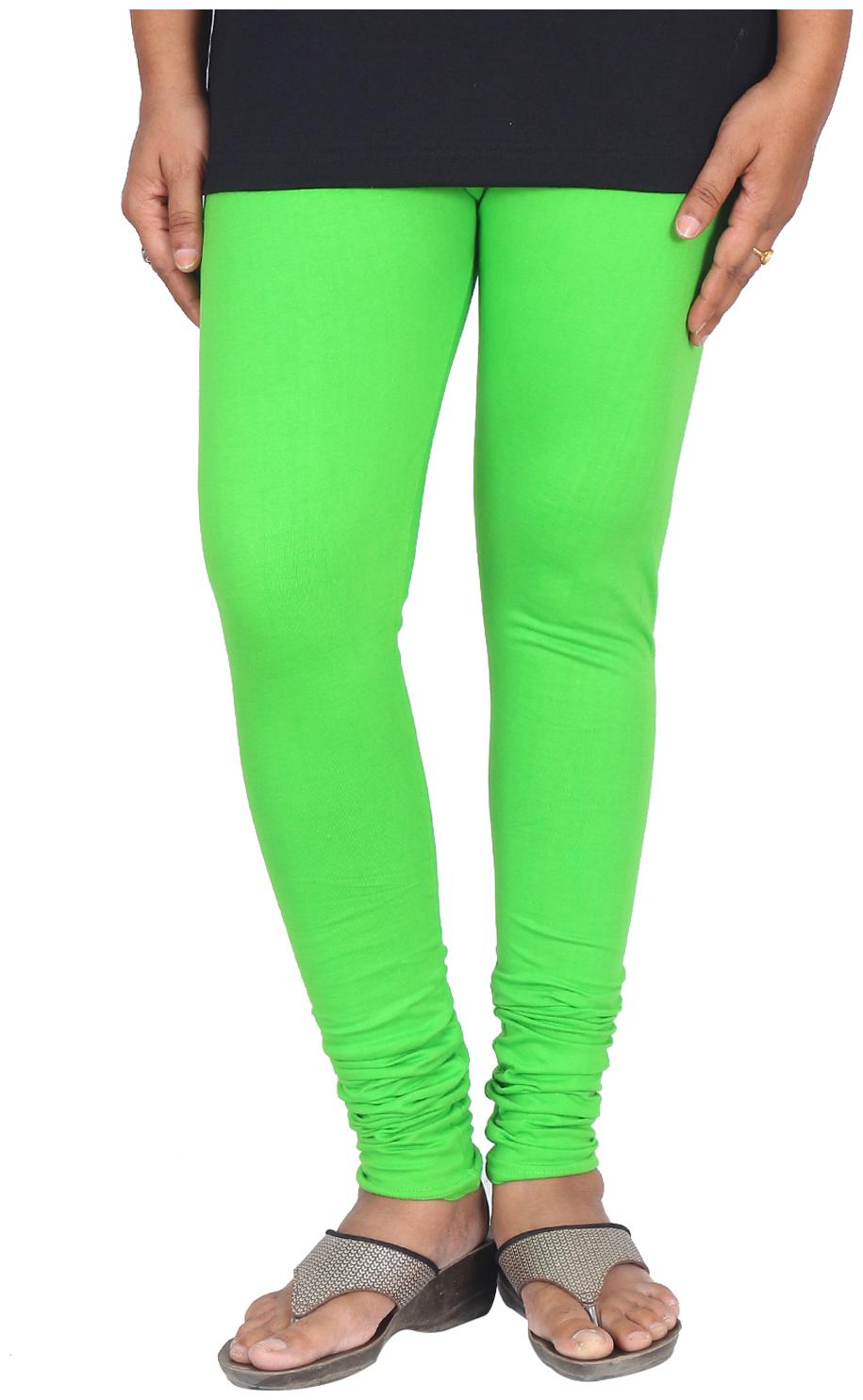 

Skandas Trendz Cotton Lycra Leggings - Light Green