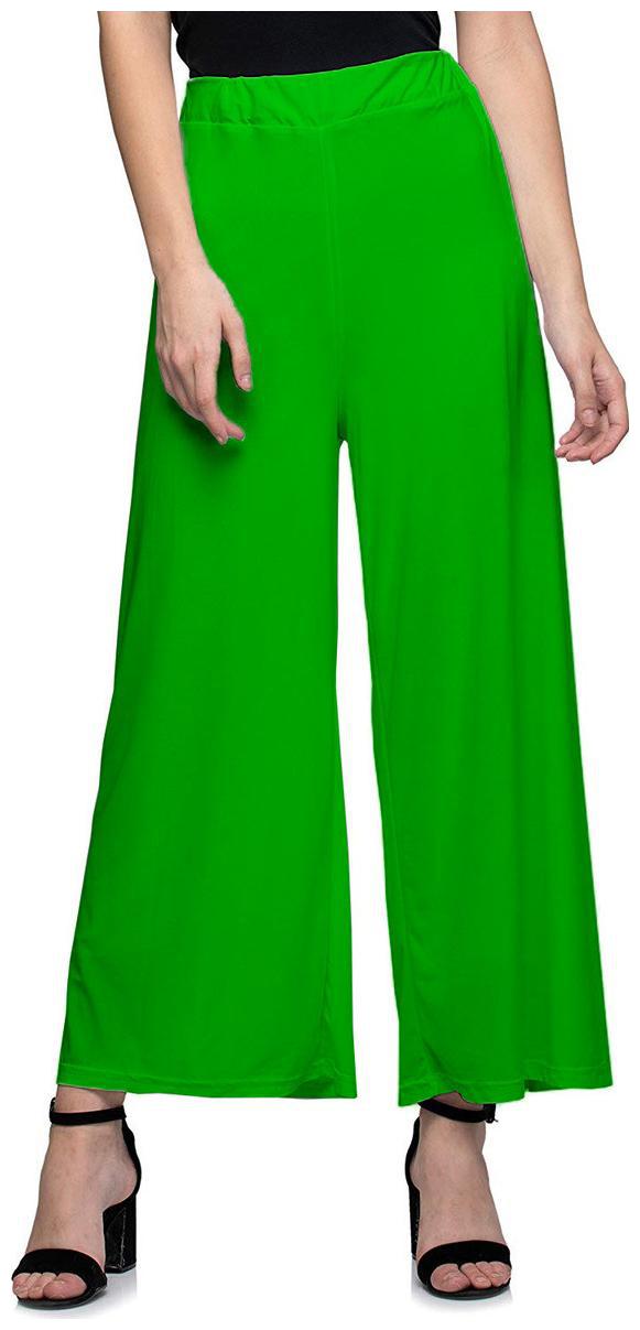 

Skandas Trendz Amazing Synthetic Palazzo - Green