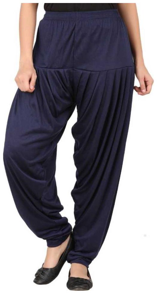 

Skandas Trendz Cotton Patiala - Blue