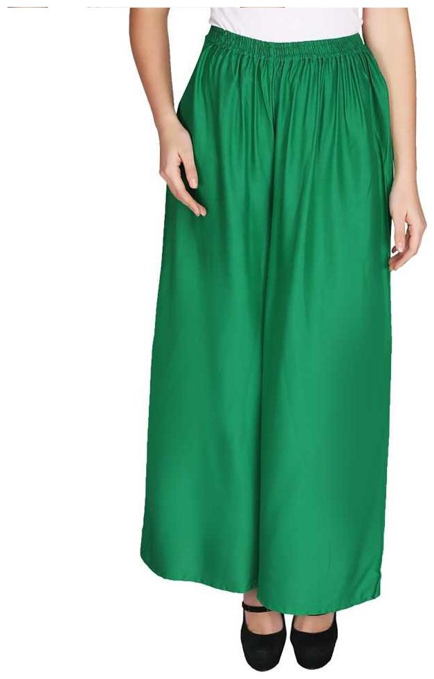 

Skandas Trendz Rayon Palazzo Pant - Green