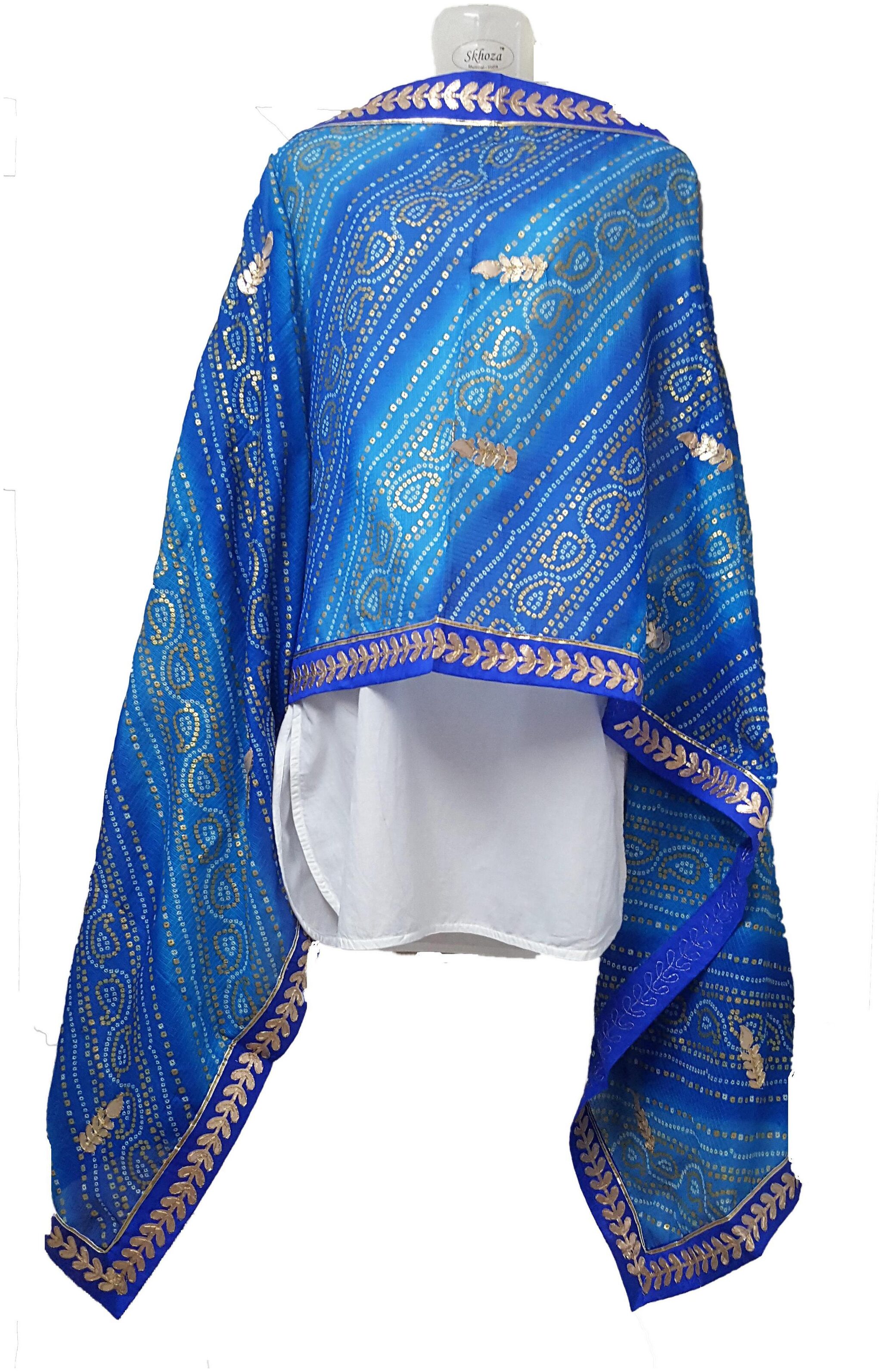 

Skhoza Chanderi Printed Dupatta