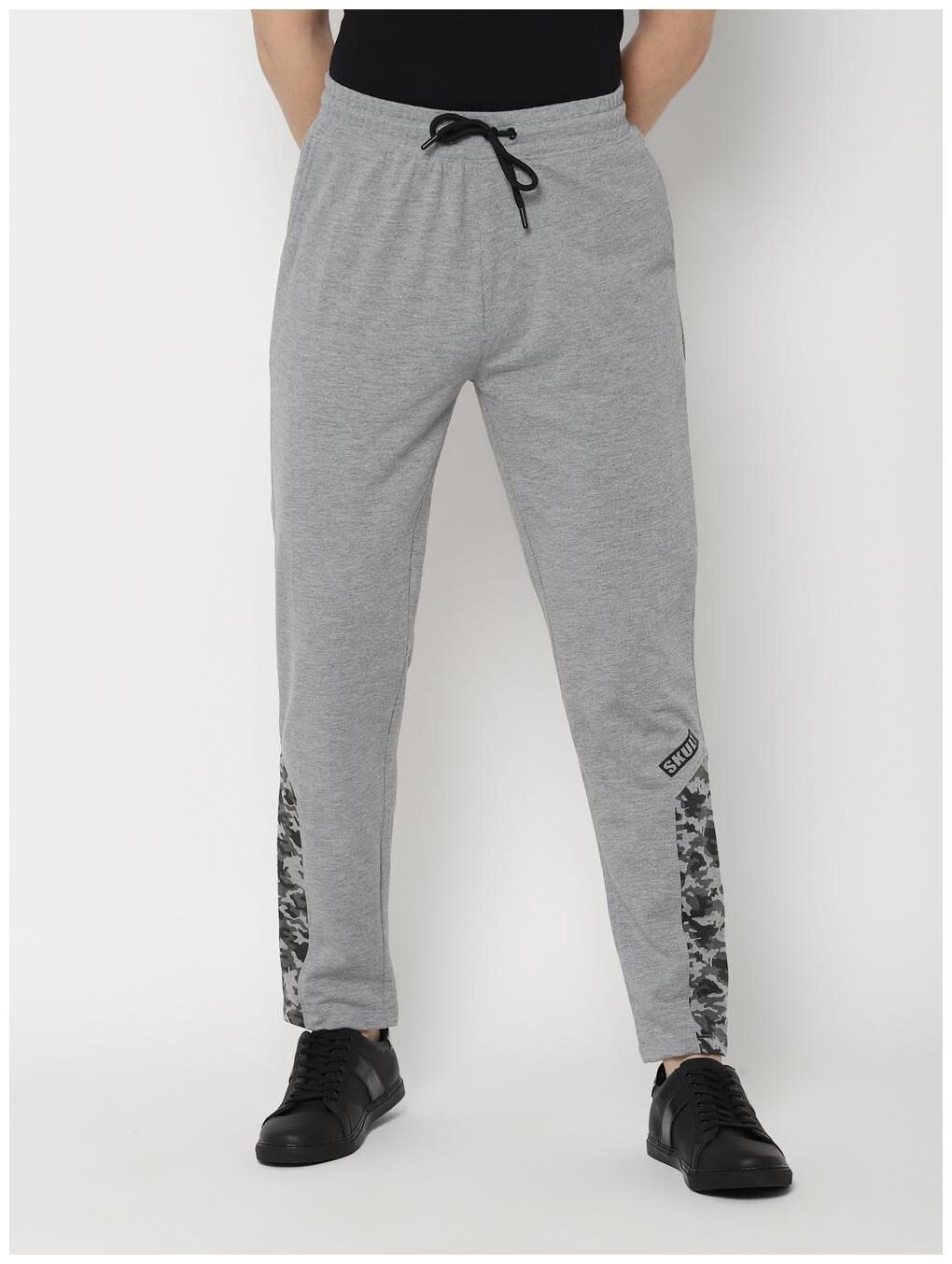 

SKULT by Shahid Kapoor Polyester Blend Men Track Pants Grey
