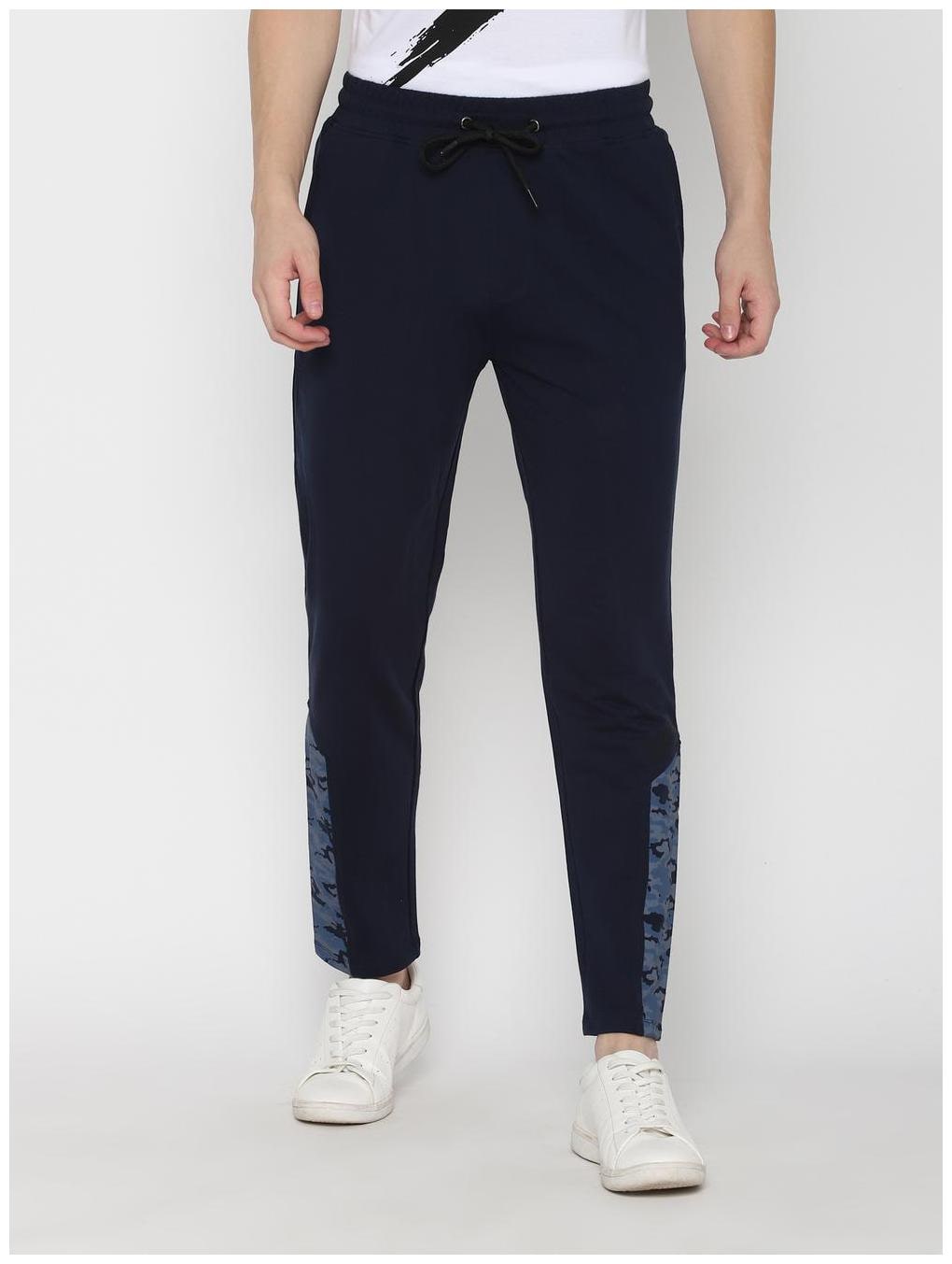 

SKULT by Shahid Kapoor Men Blue Slim Fit Casual Track Pant