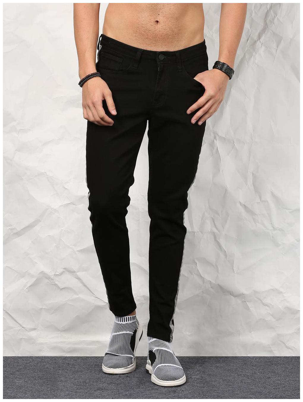 

SKULT by Shahid Kapoor Men Black Skinny Fit Jeans