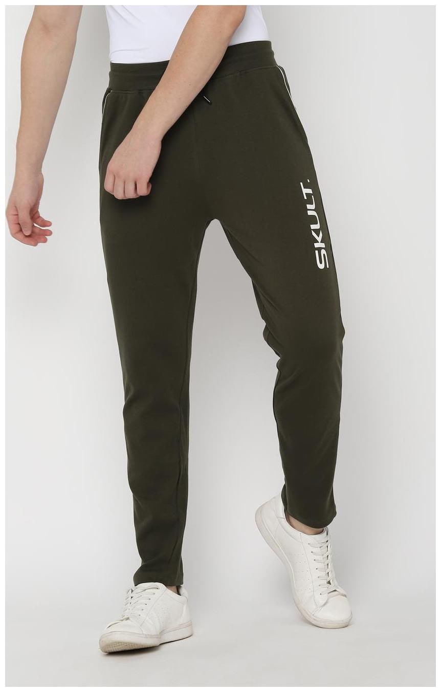 

SKULT by Shahid Kapoor Men Green Solid Regular fit Joggers