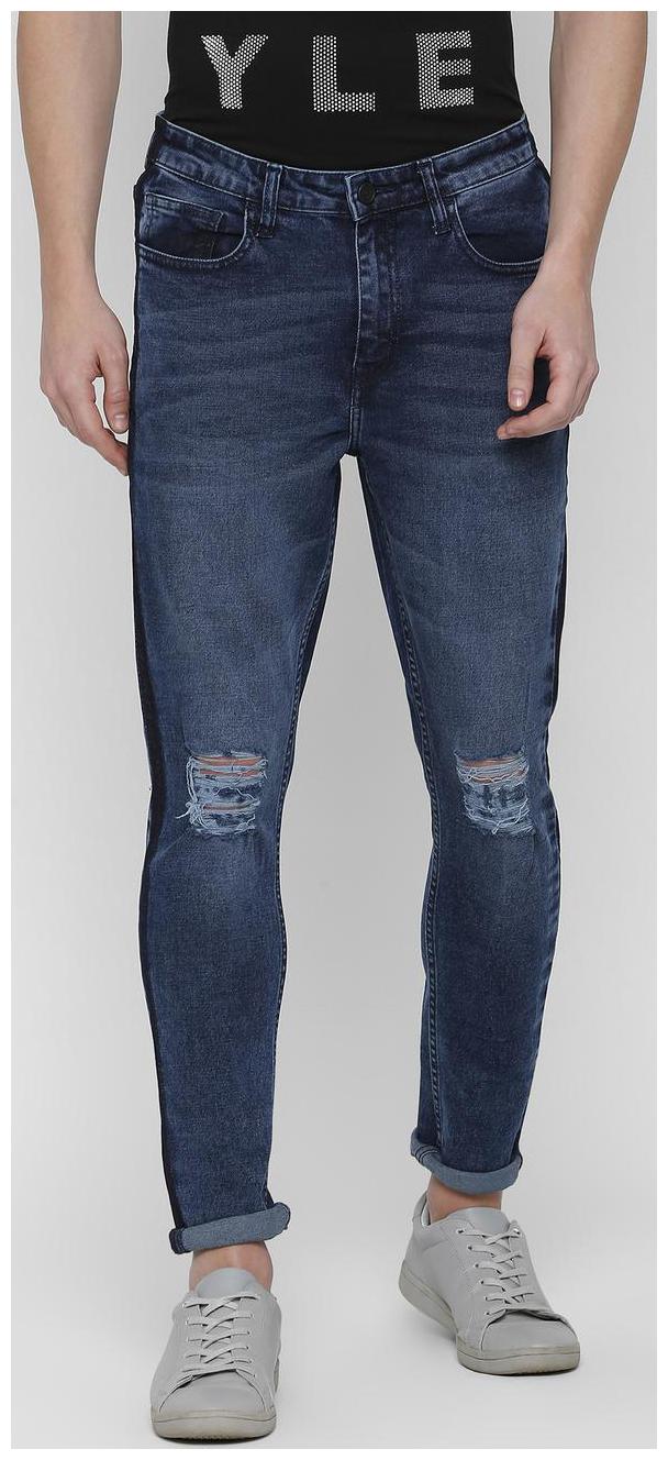 

SKULT by Shahid Kapoor Men Blue Slim Fit Jeans
