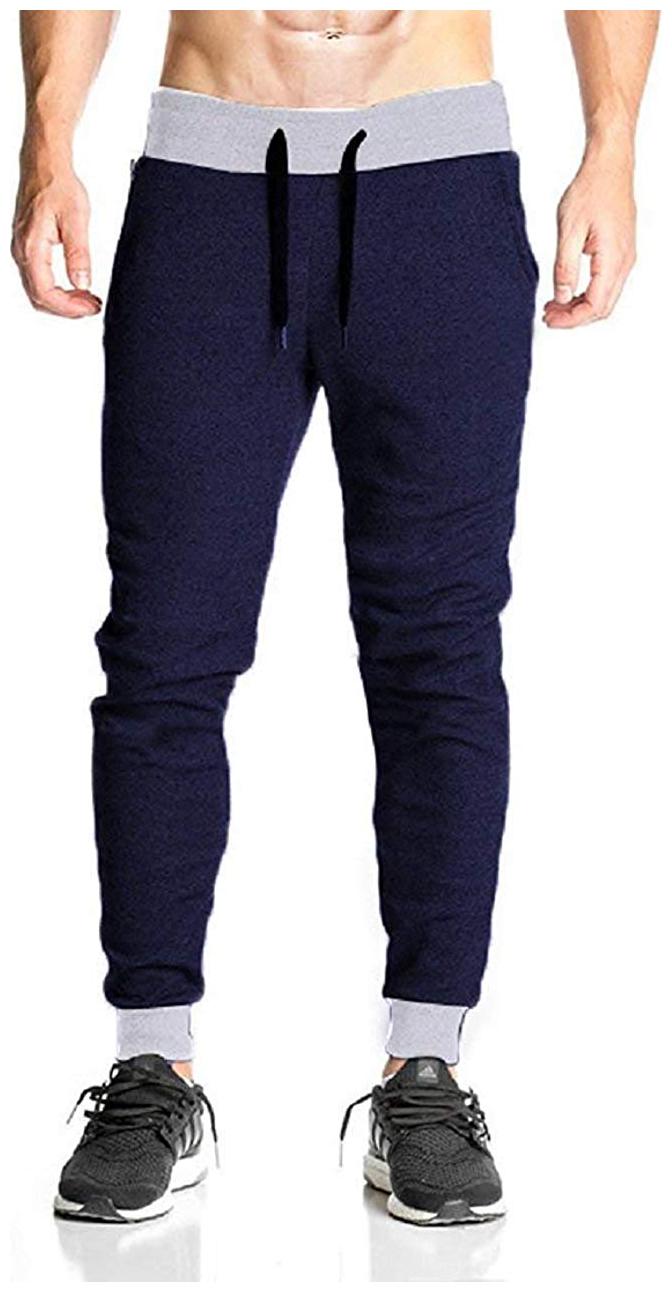 

SH Sky Harboar Men Blue Solid Regular fit Joggers
