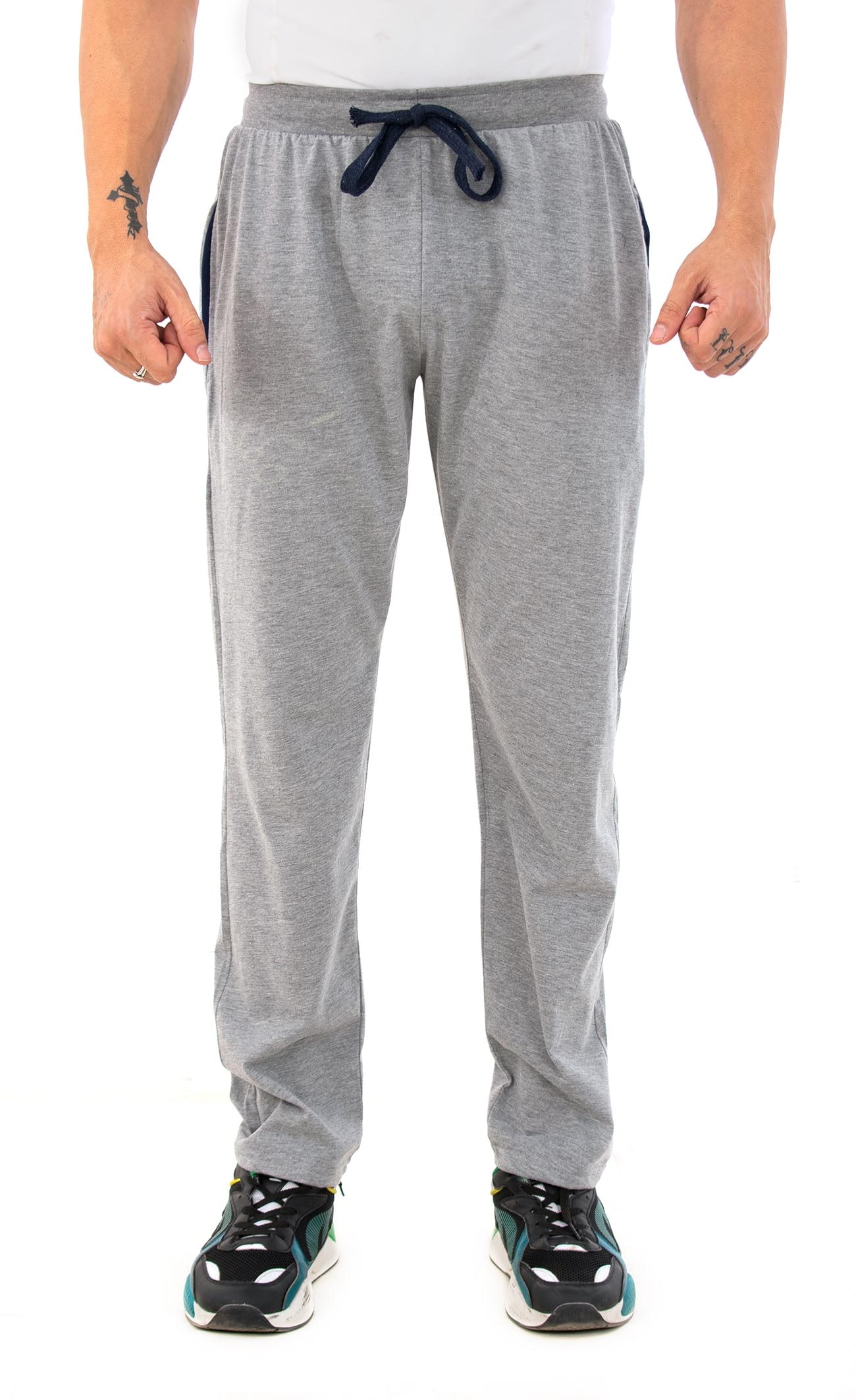 

SKYBEN Men Grey Solid Regular fit Track pants