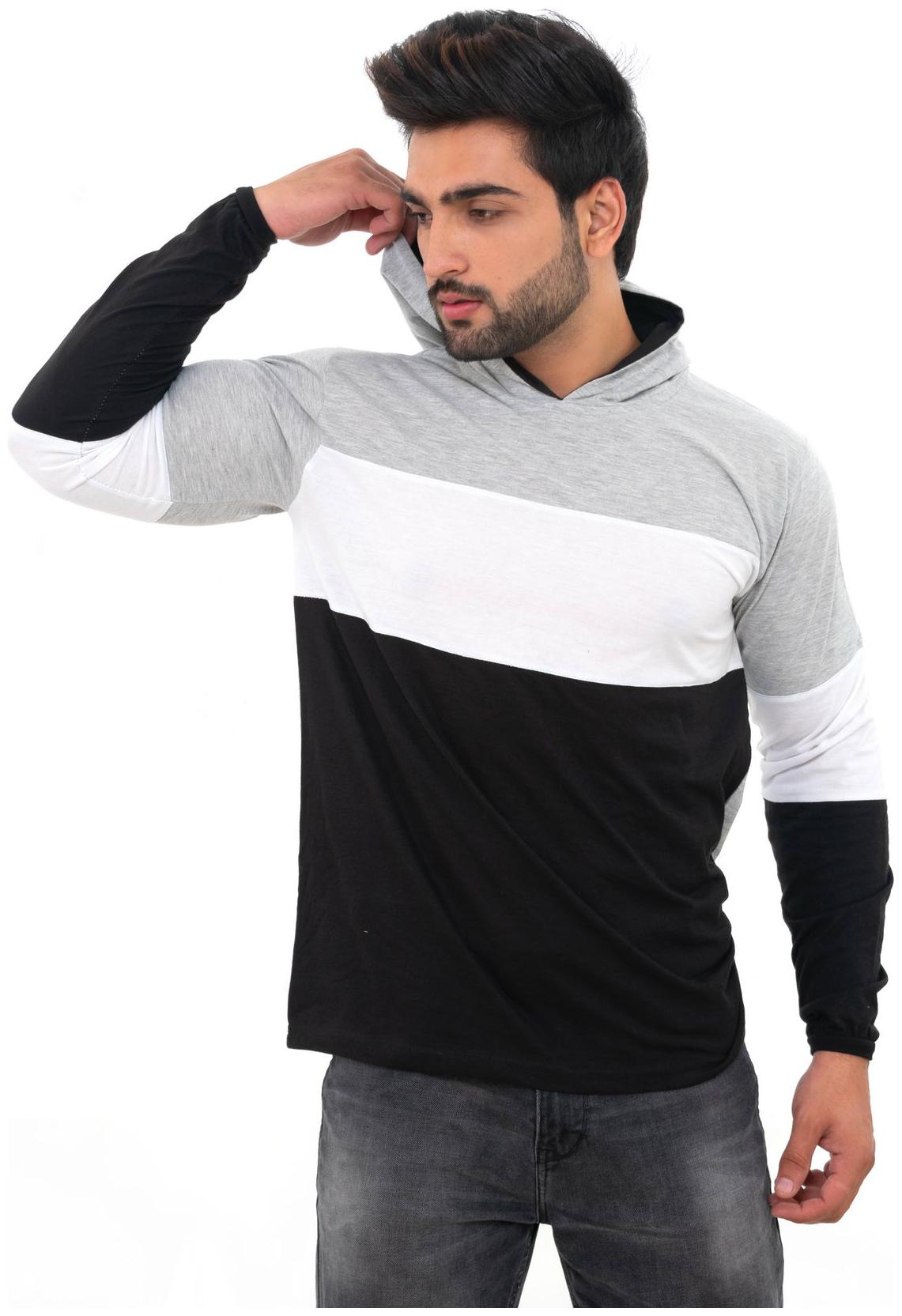 

SKYBEN Men Multi Hooded Hoodie