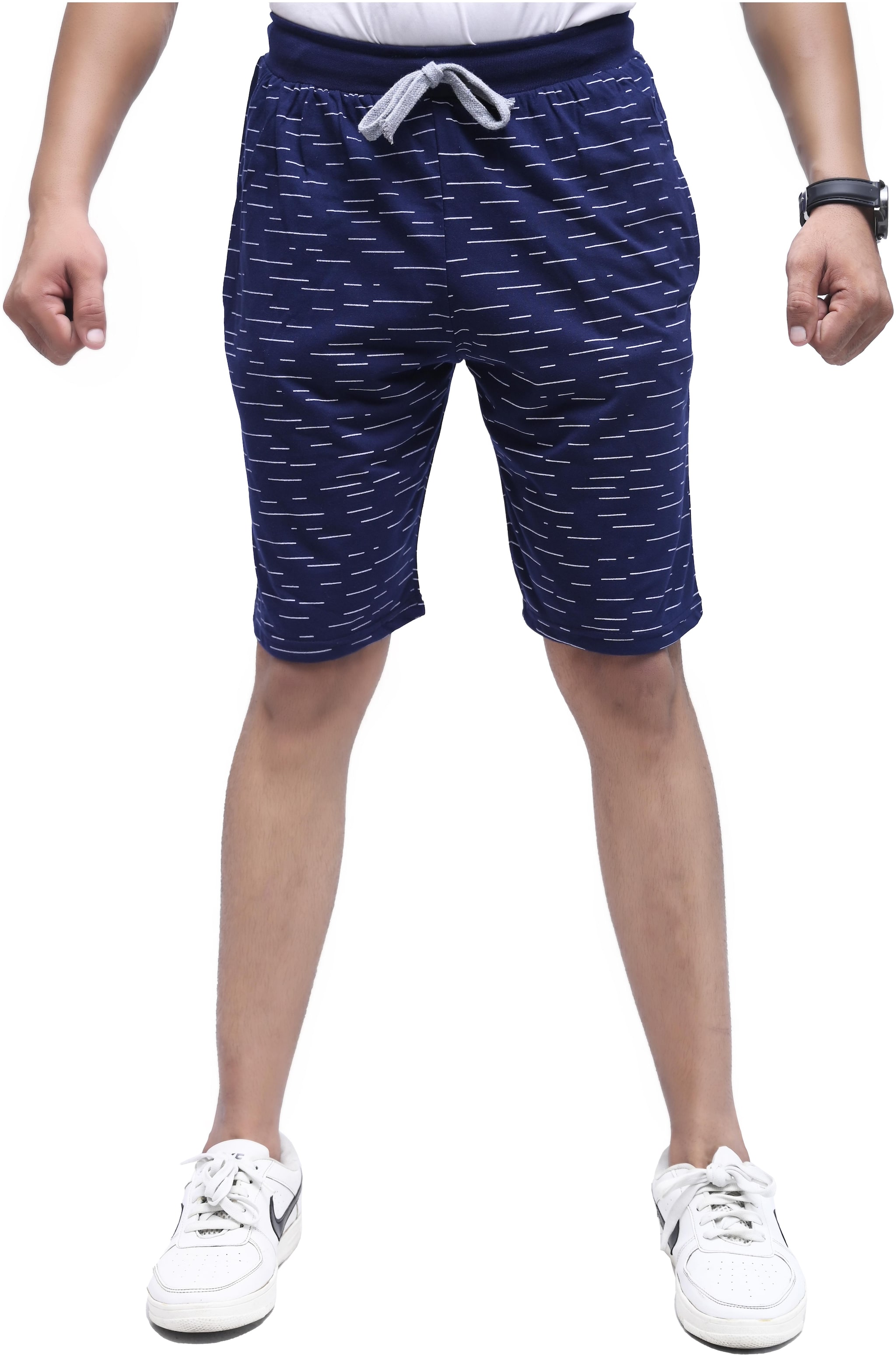 

SKYBEN Men Blue Regular Fit Regular Shorts