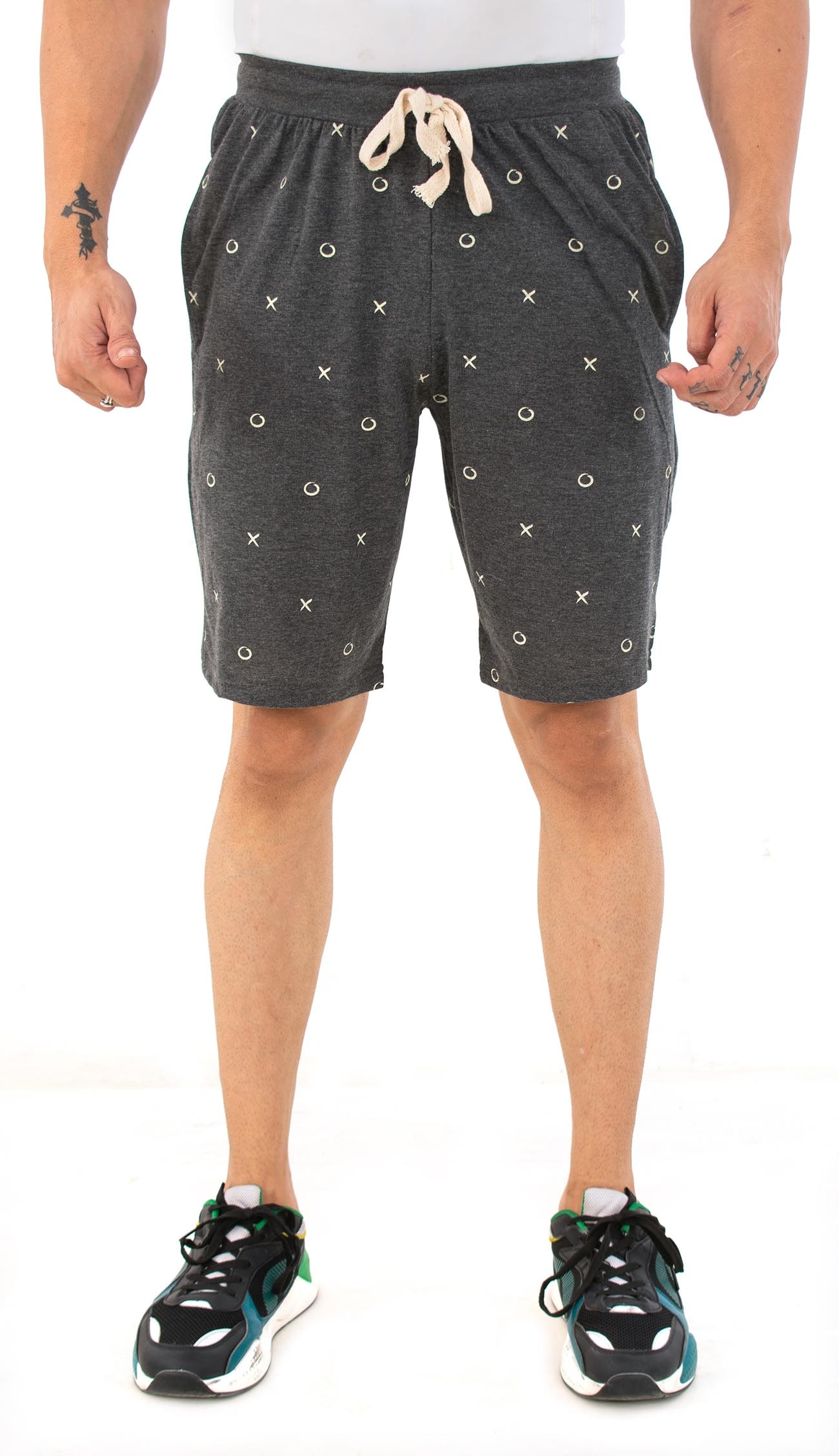 

SKYBEN Men Grey Regular Fit Regular Shorts