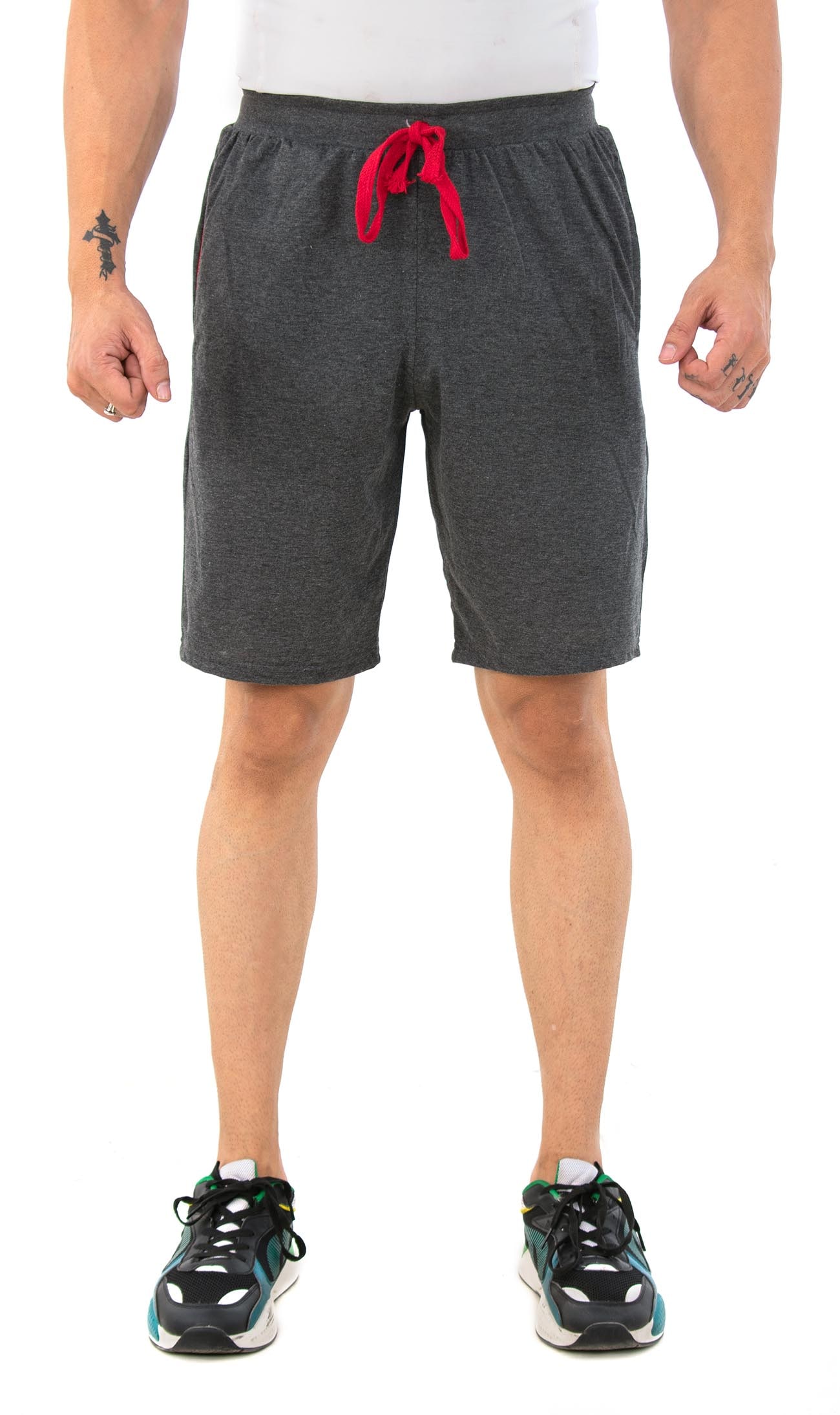 

SKYBEN Men Grey Regular Fit Regular Shorts