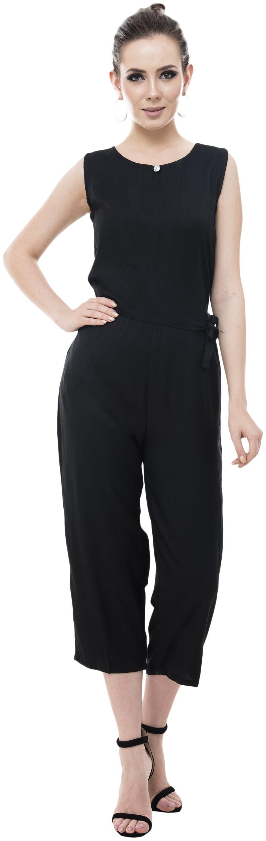 

SKYDUCK Solid Jumpsuit - Black