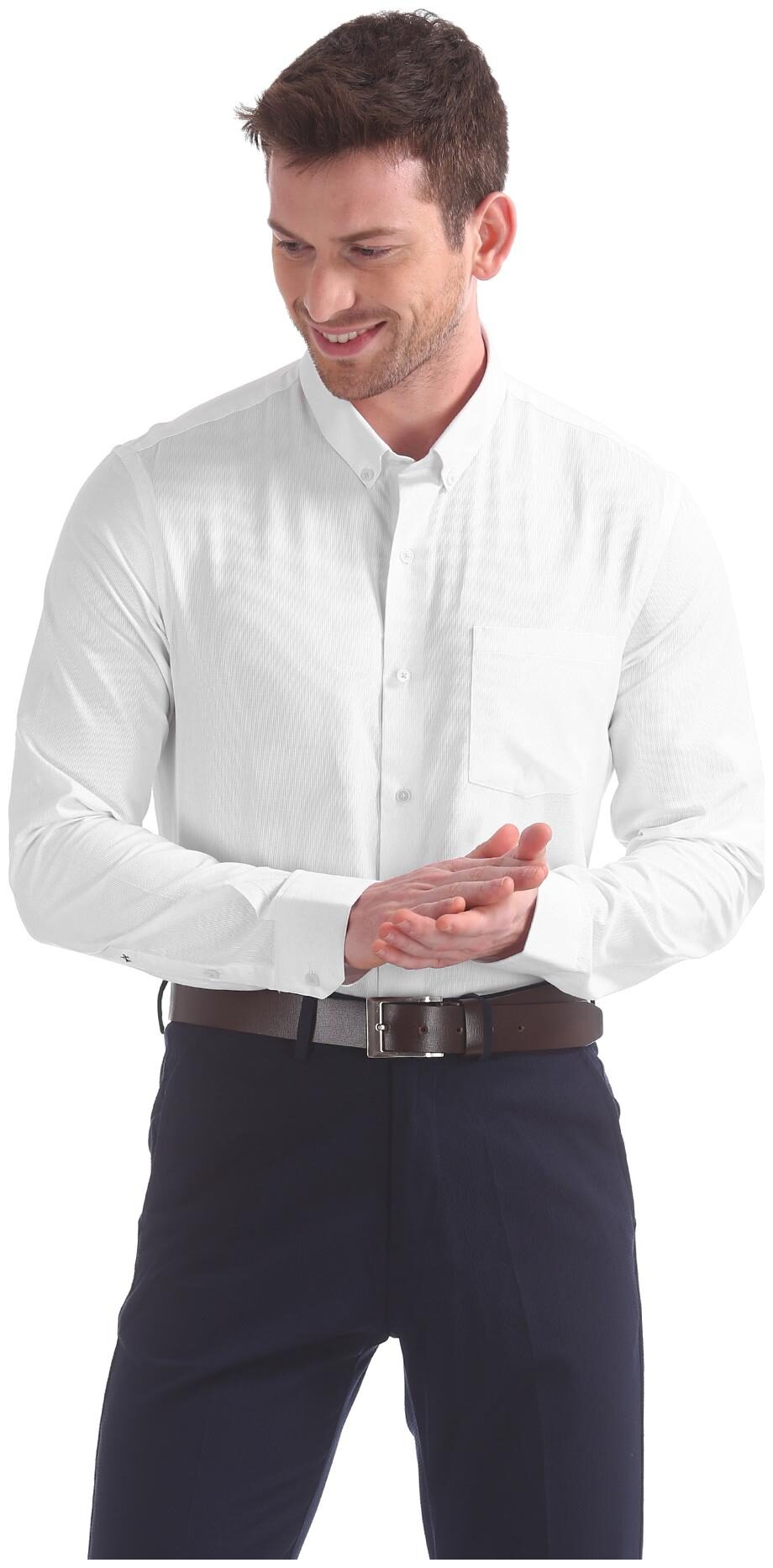 

Arrow Men Slim fit Formal Shirt - White