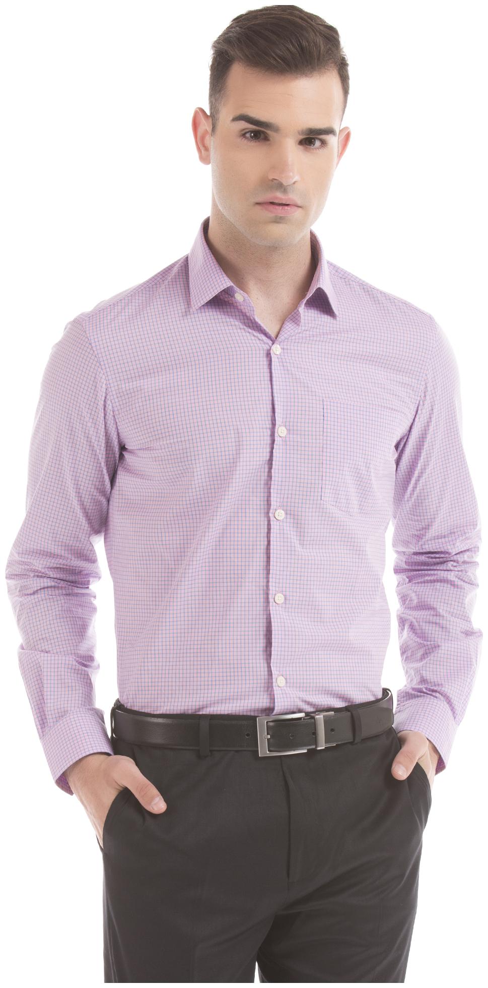 

Arrow Men Slim fit Formal Shirt - Pink