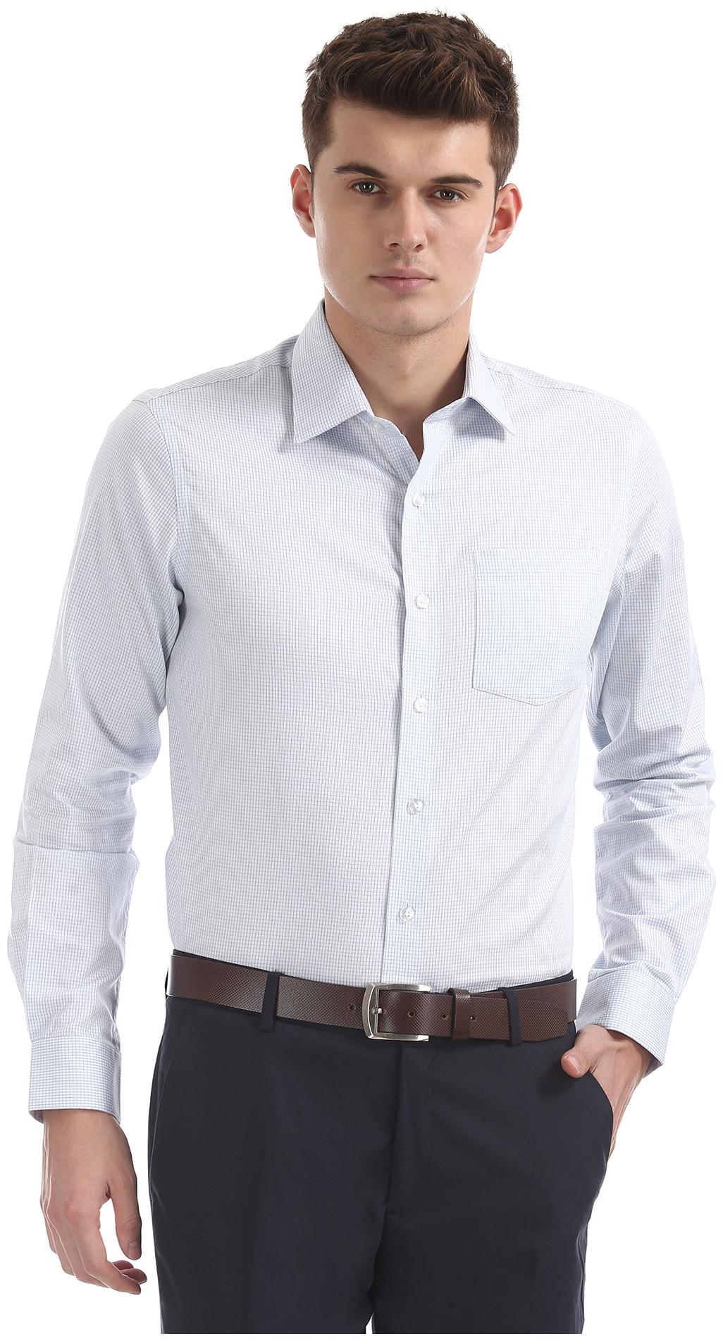 

Arrow Men Slim fit Formal Shirt - Blue