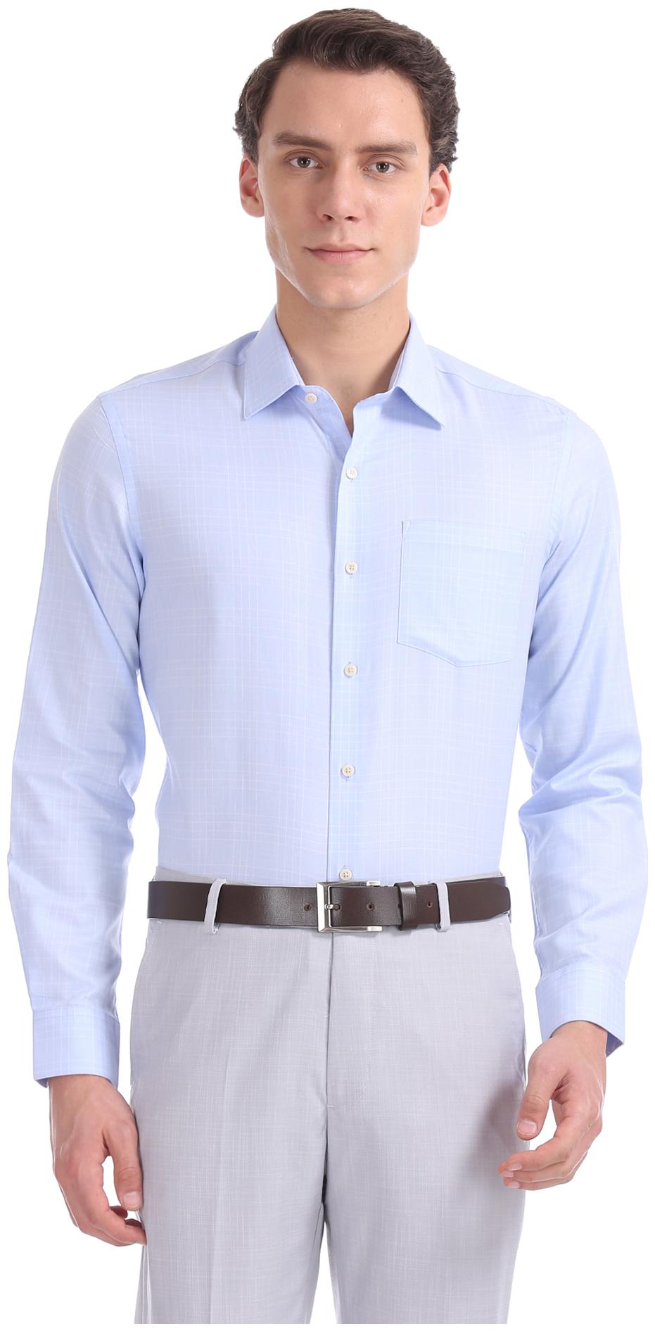 

Arrow Men Slim fit Formal Shirt - Blue