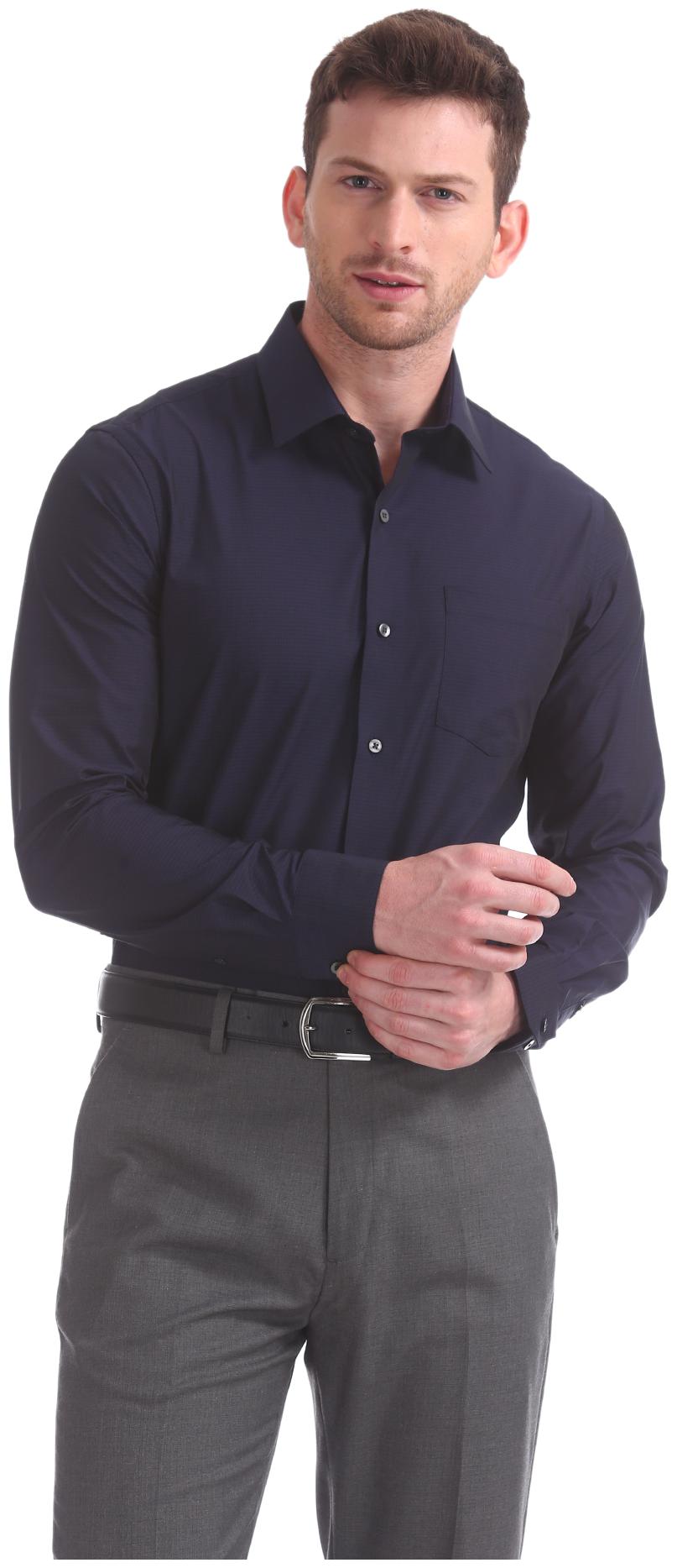 

Arrow Men Slim fit Formal Shirt - Blue
