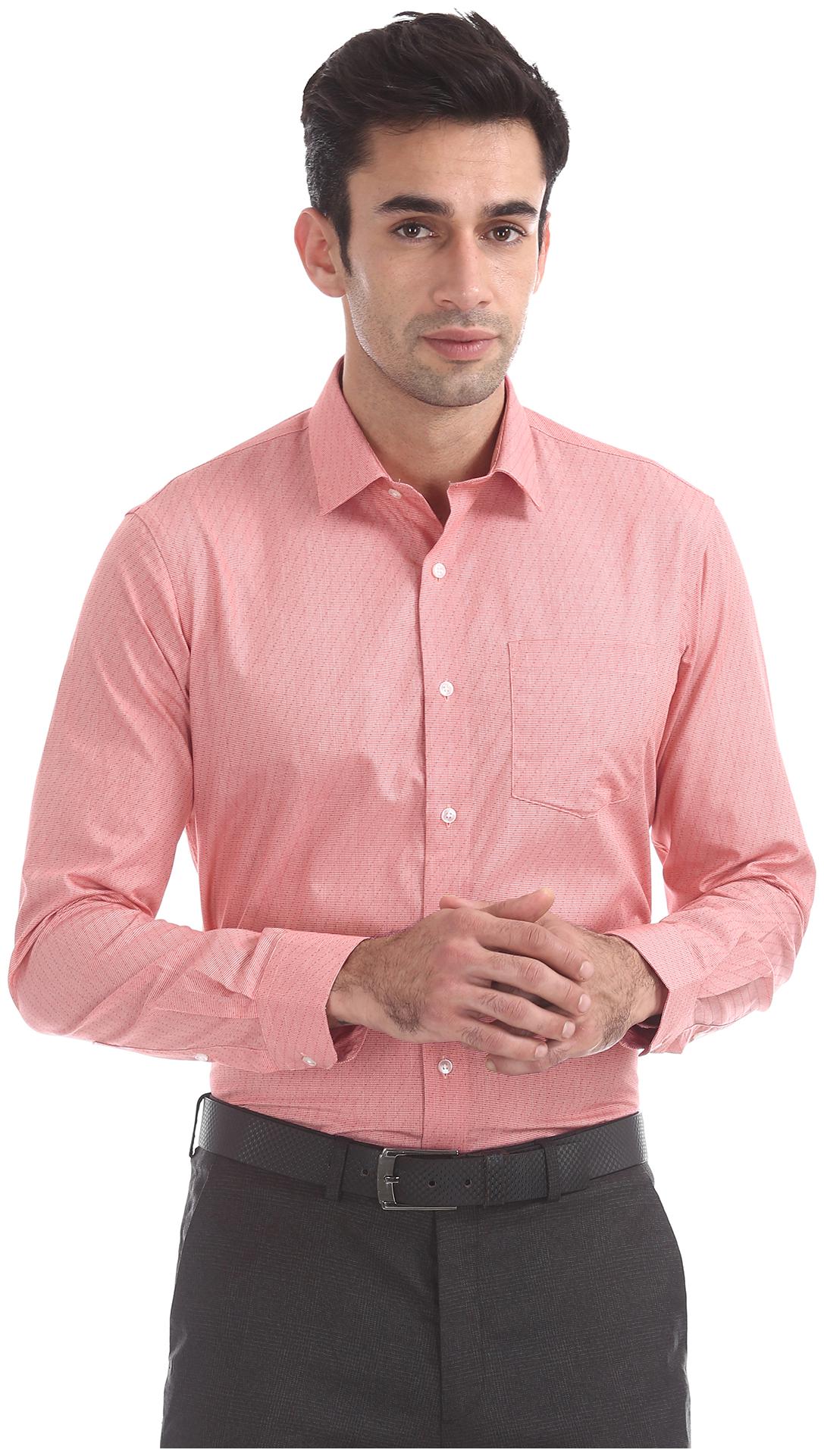 

Arrow Men Slim fit Formal Shirt - Red