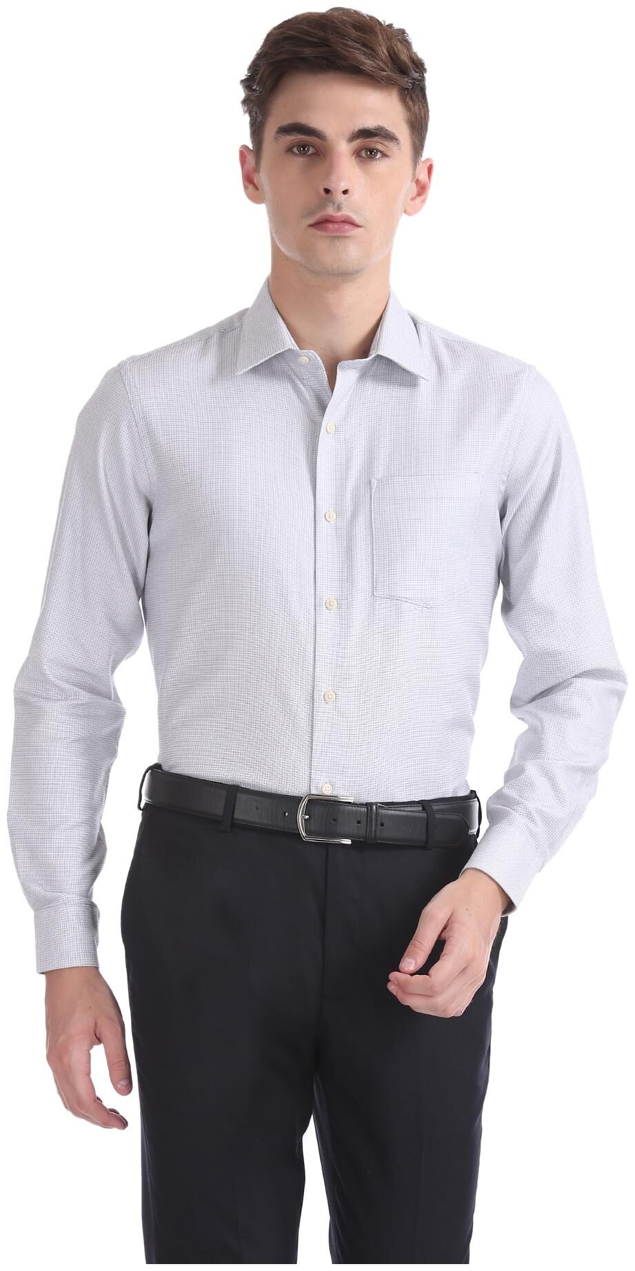 

Arrow Men Slim fit Formal Shirt - White
