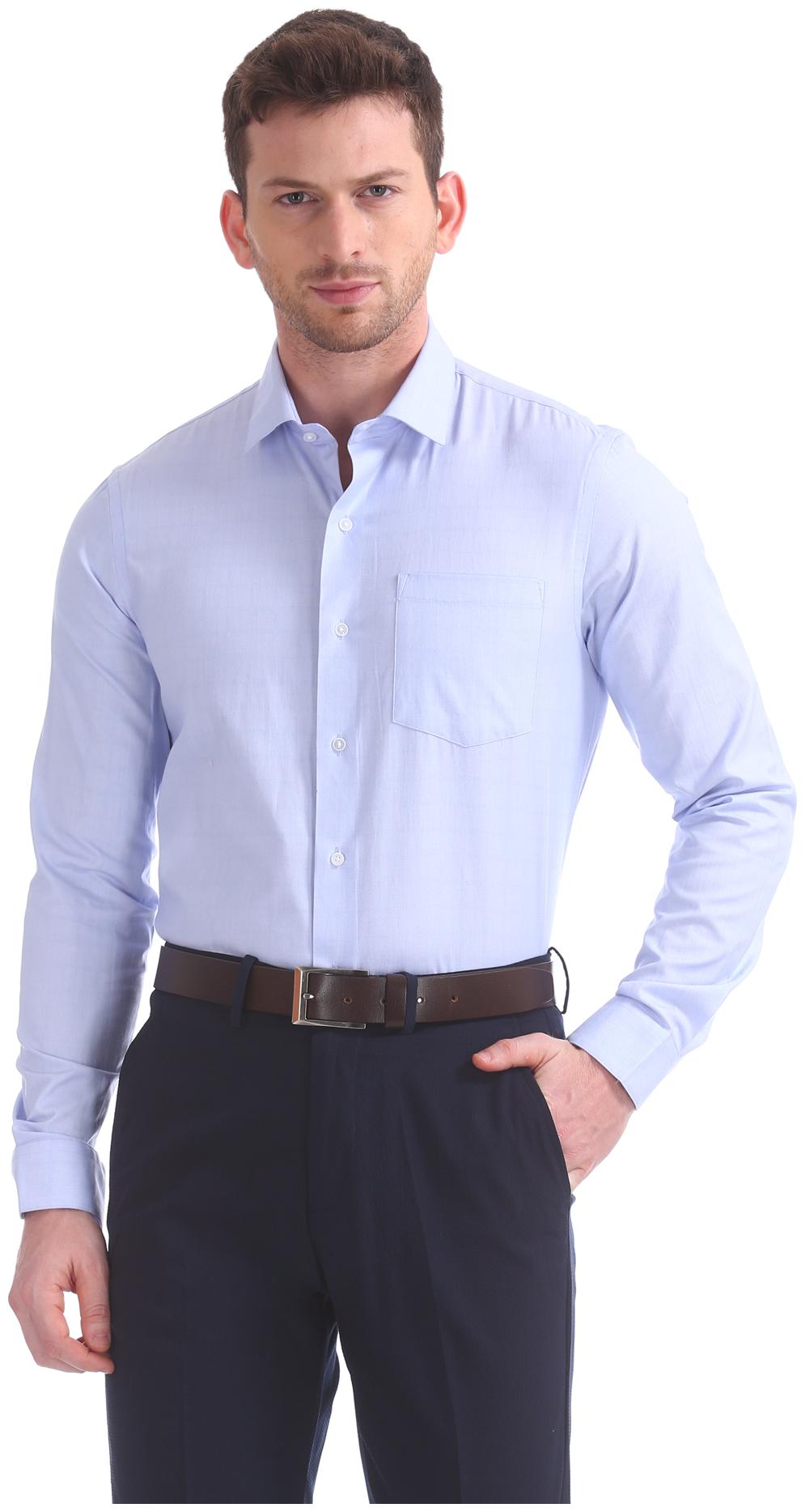 

Arrow Men Slim fit Formal Shirt - Blue