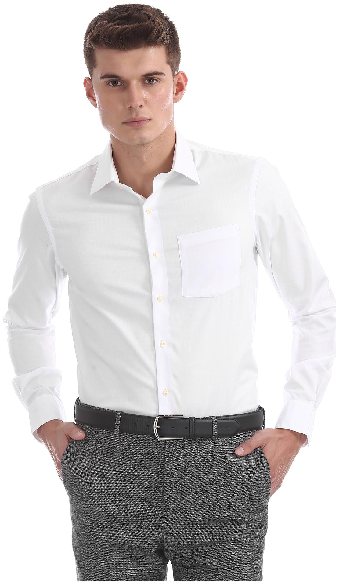 

Arrow Men Slim fit Formal Shirt - White