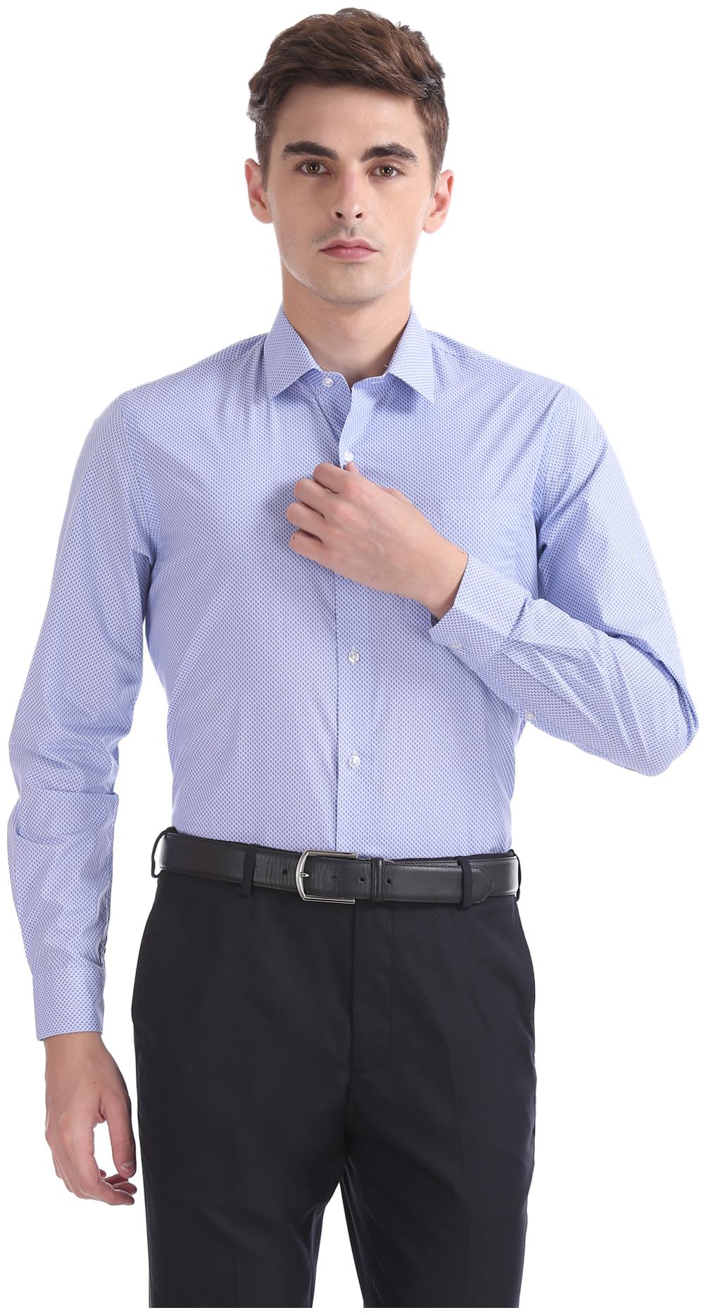

Arrow Men Slim fit Formal Shirt - Blue