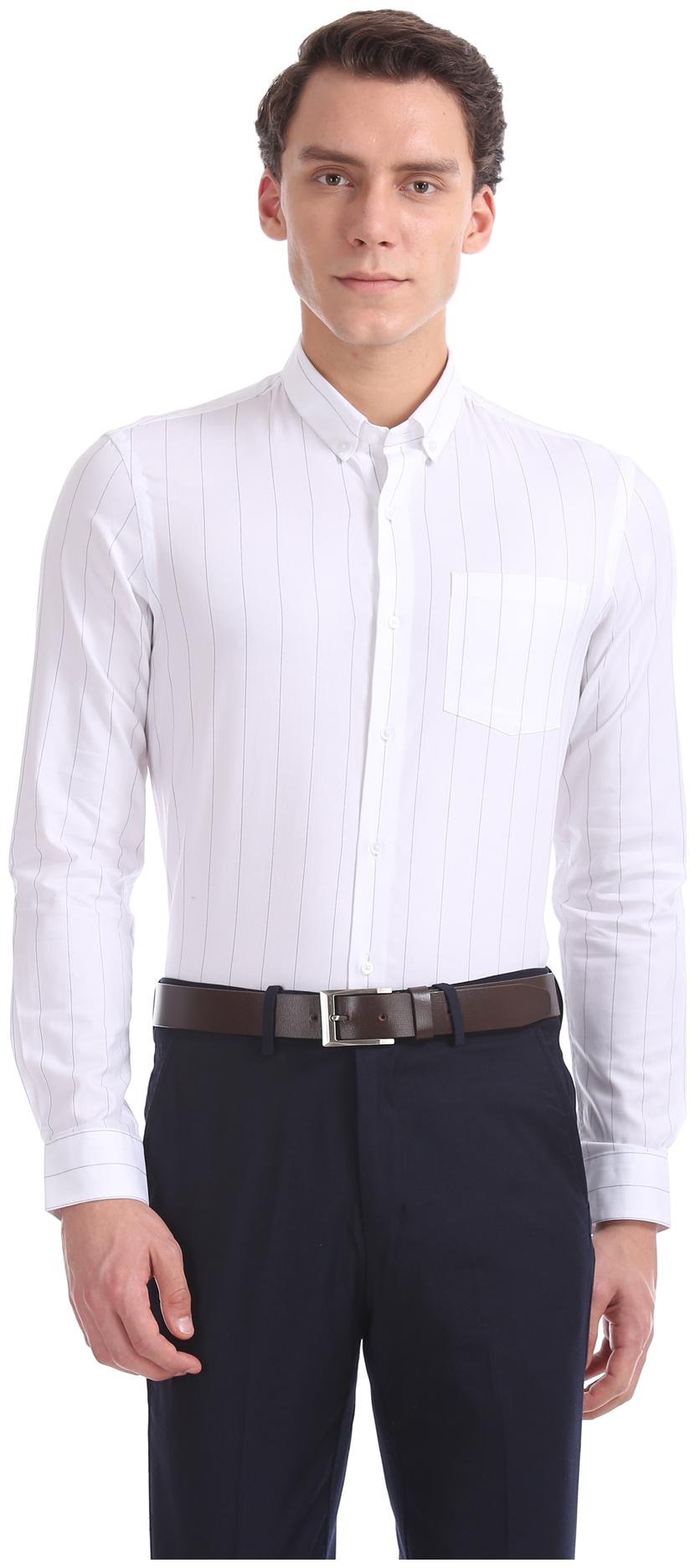 

Arrow Men Slim fit Formal Shirt - White