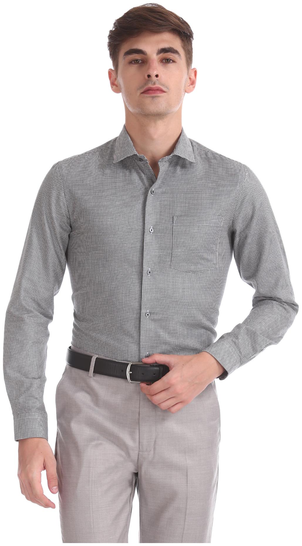 

Arrow Men Slim fit Formal Shirt - Grey