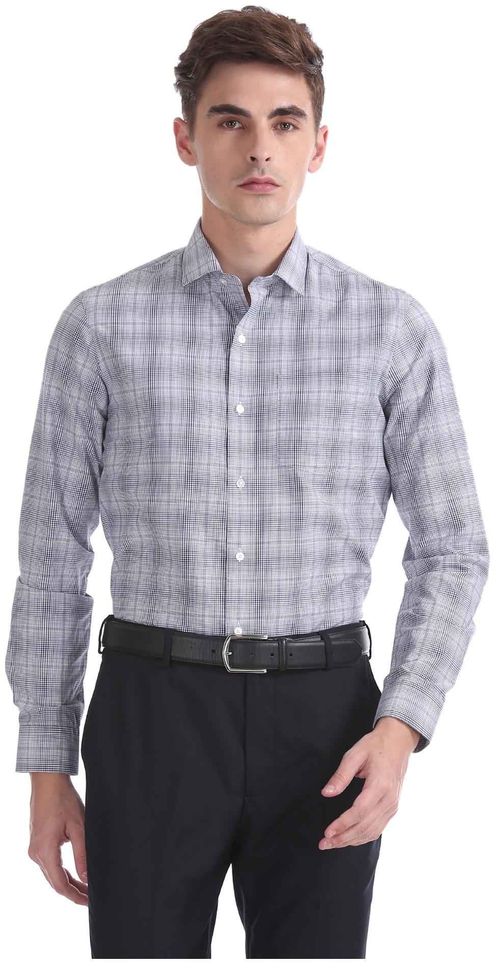 

Arrow Men Slim fit Formal Shirt - Blue