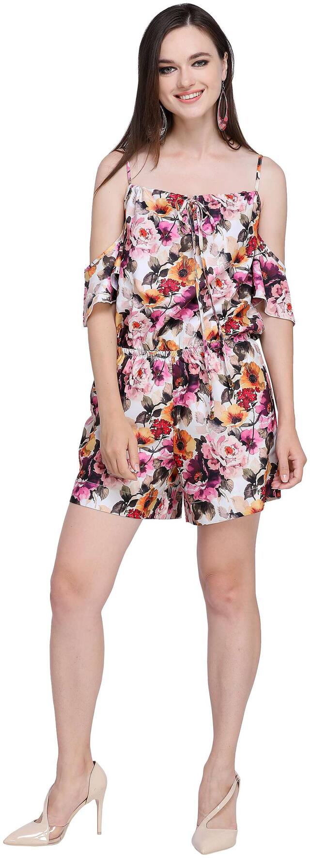 Smarty Pants Floral Jumpsuit - Multi