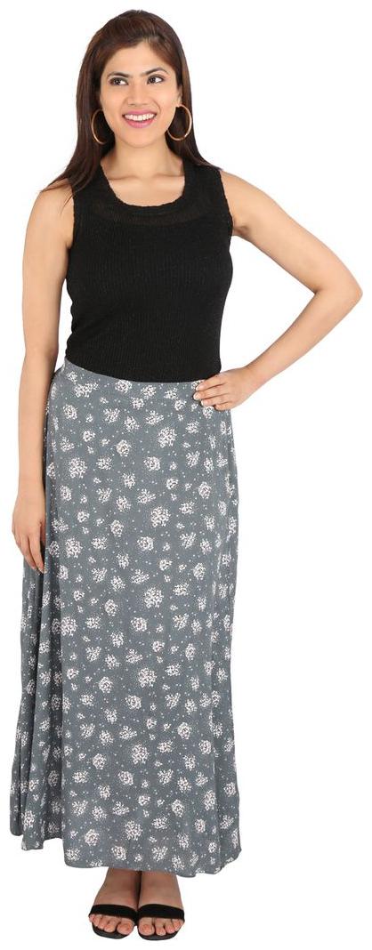 

Smarty Pants Women s grey maxi Skirt (SD-13)