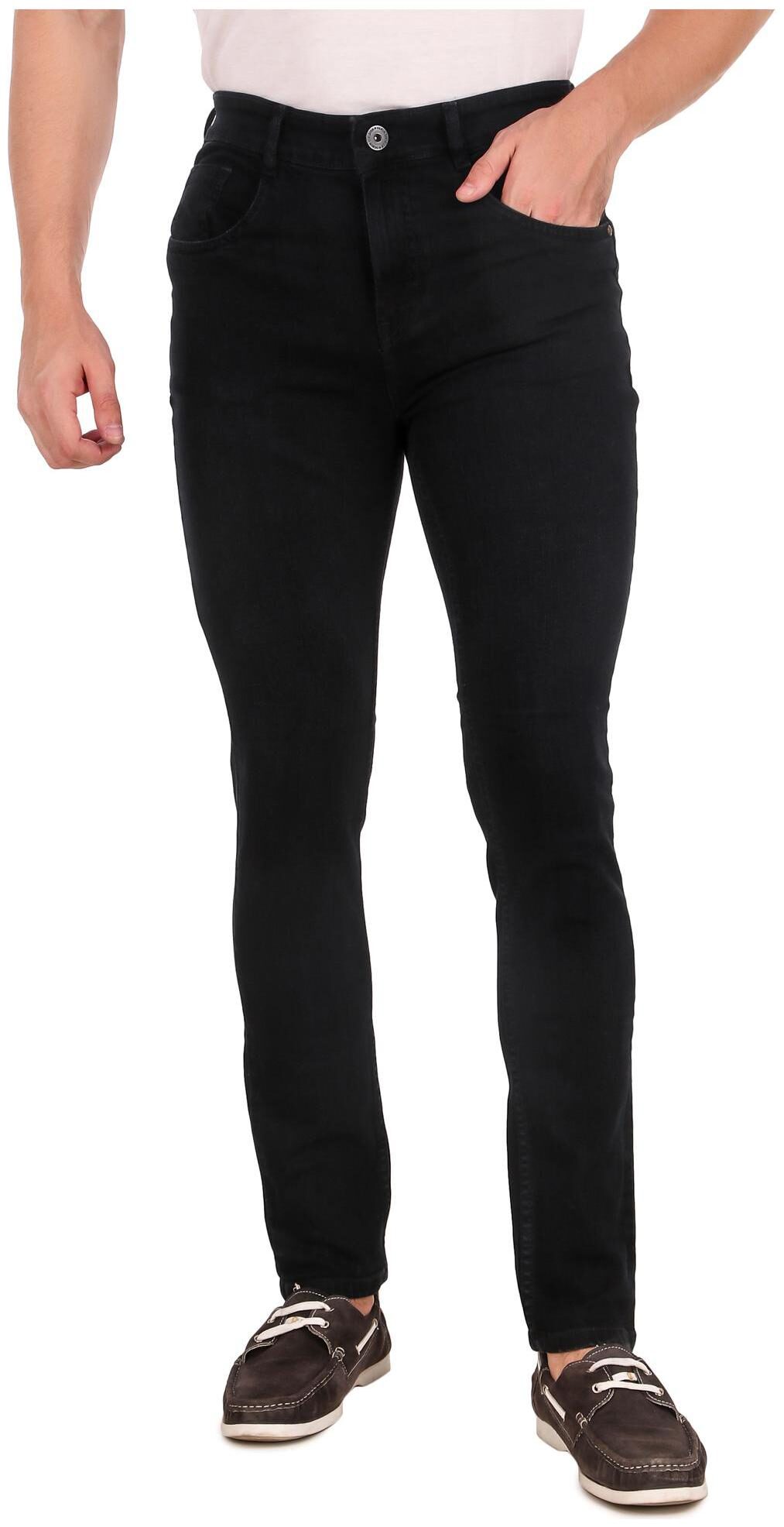 

Snow Swipe Men Black Skinny Fit Jeans