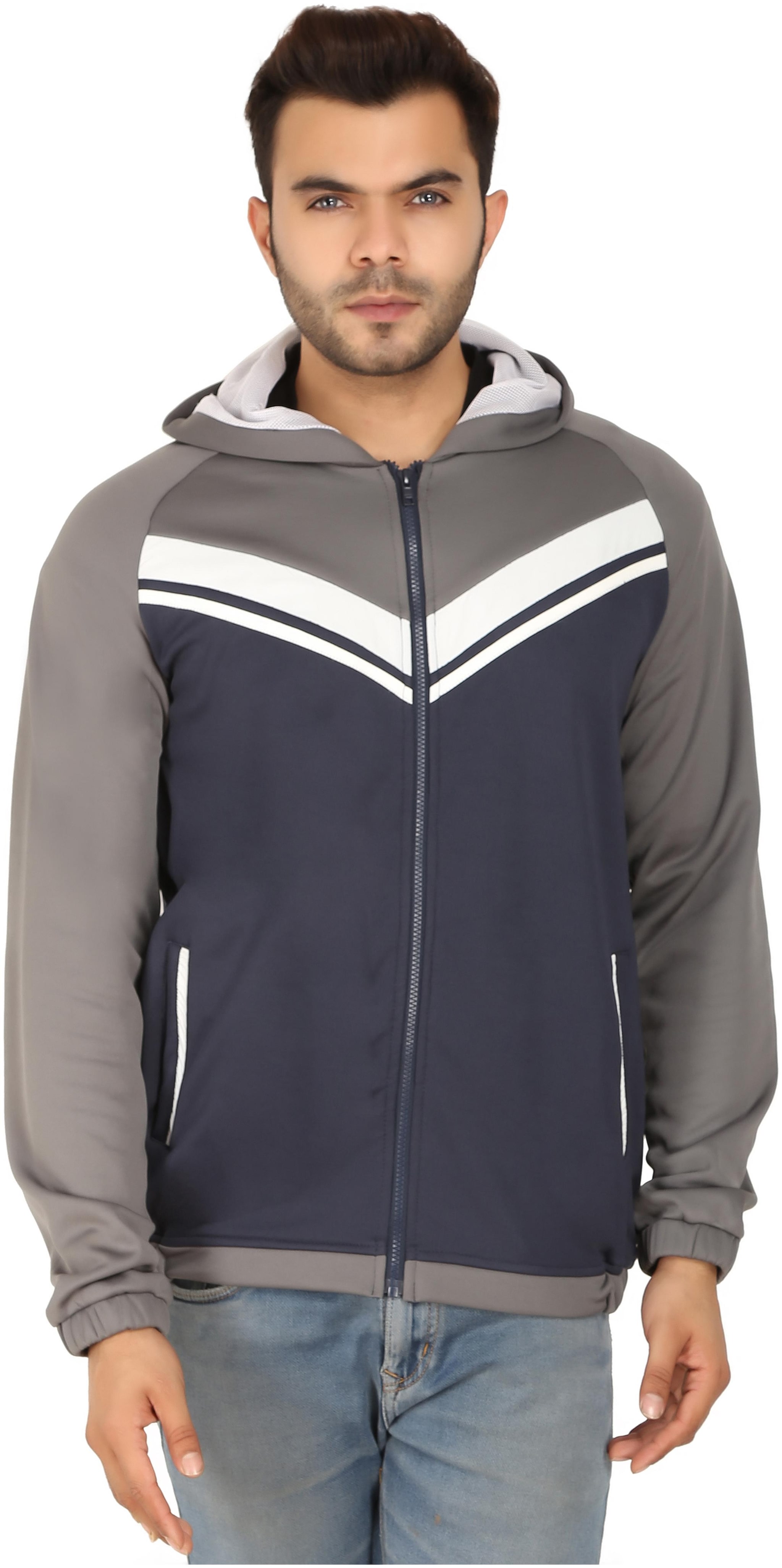 

Soc Performance Italian Tech Fleece Navy Blue Grey Hoodie