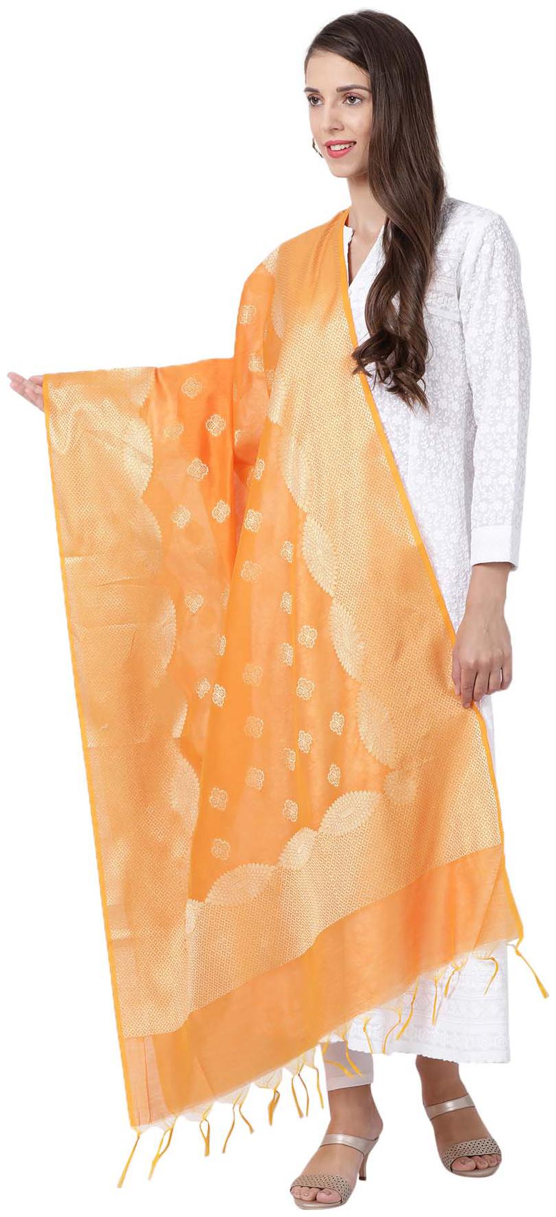 

Soch Blended Dupatta Orange