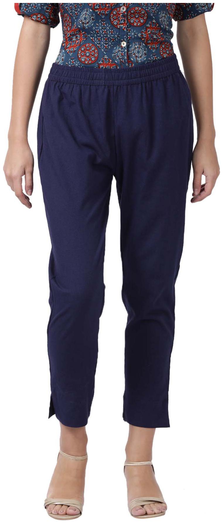 

Soch Women Blue Regular fit Regular pants