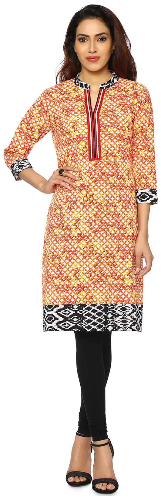 

Soch Women Multi Printed Straight Kurti