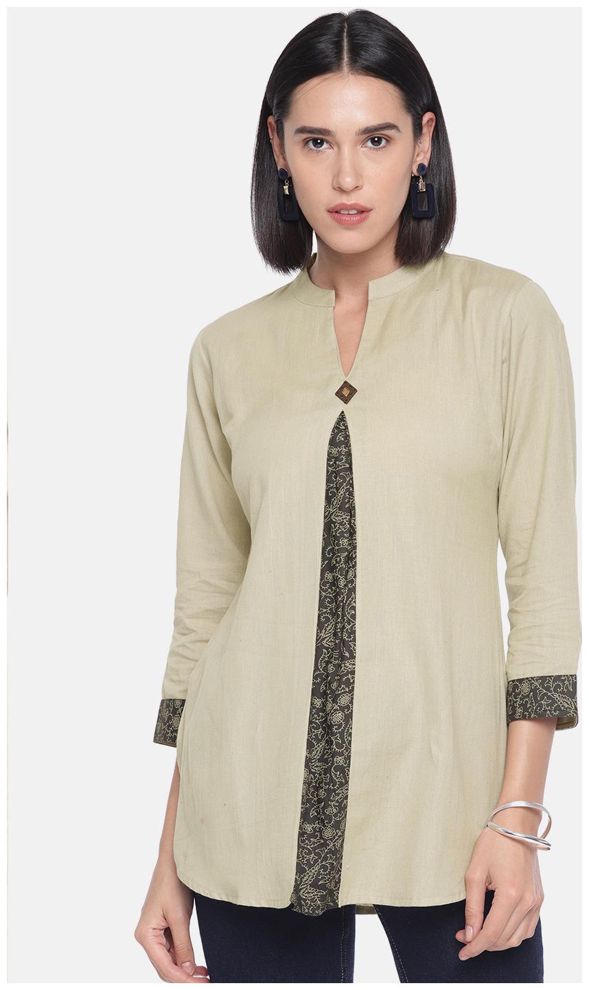 

Soch Women Printed Regular tunic - Beige