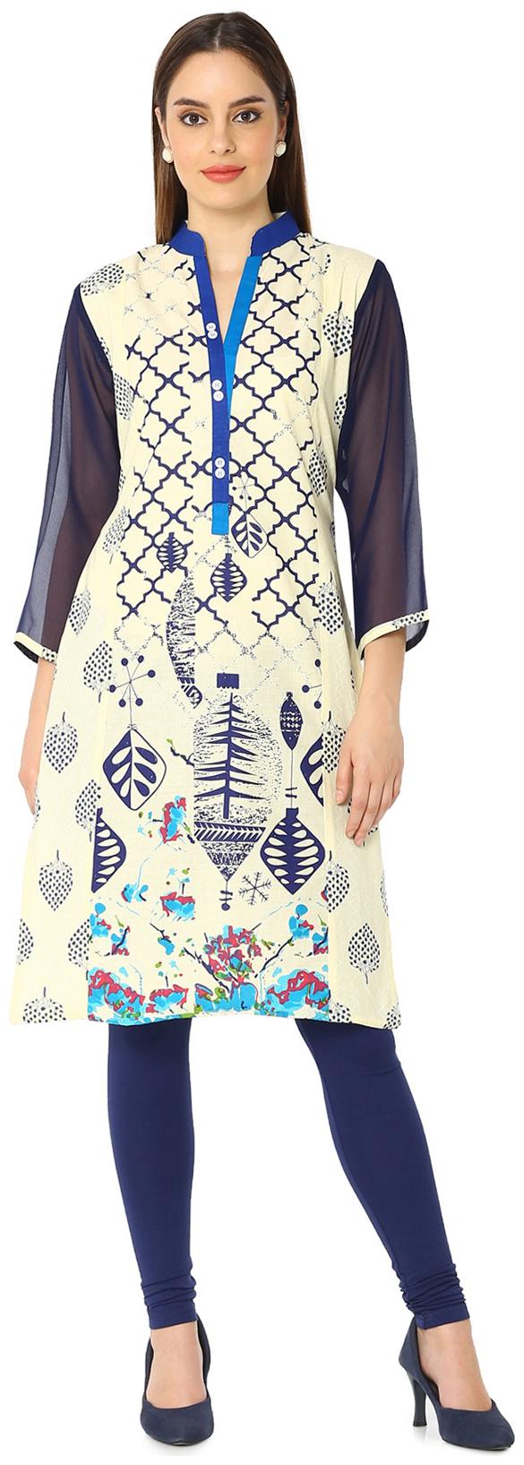 

Soch Women Multi Printed Straight Kurti