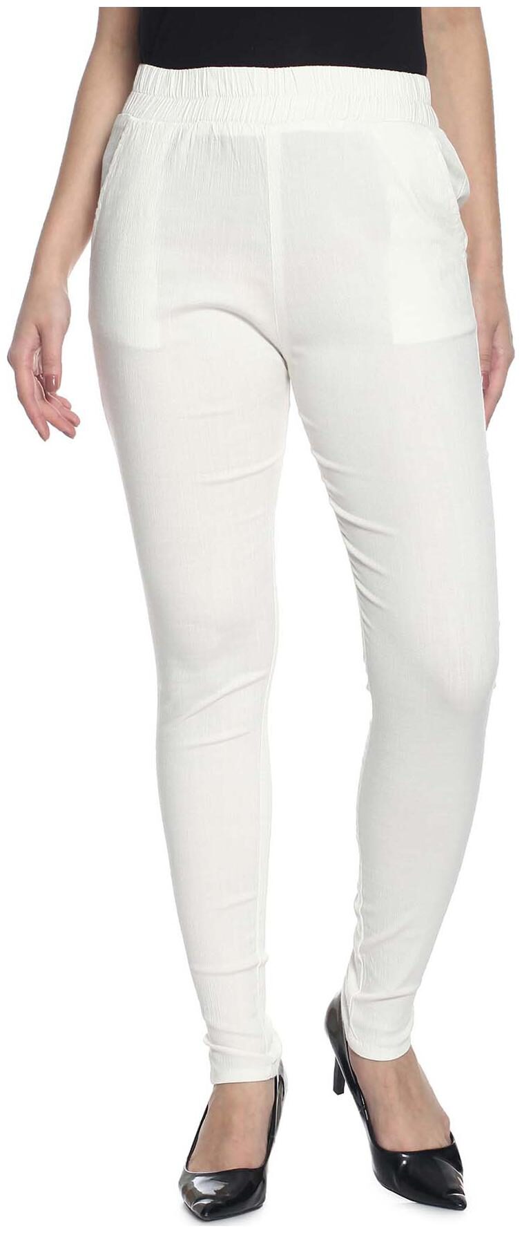 

Soch Women White Regular fit Regular pants